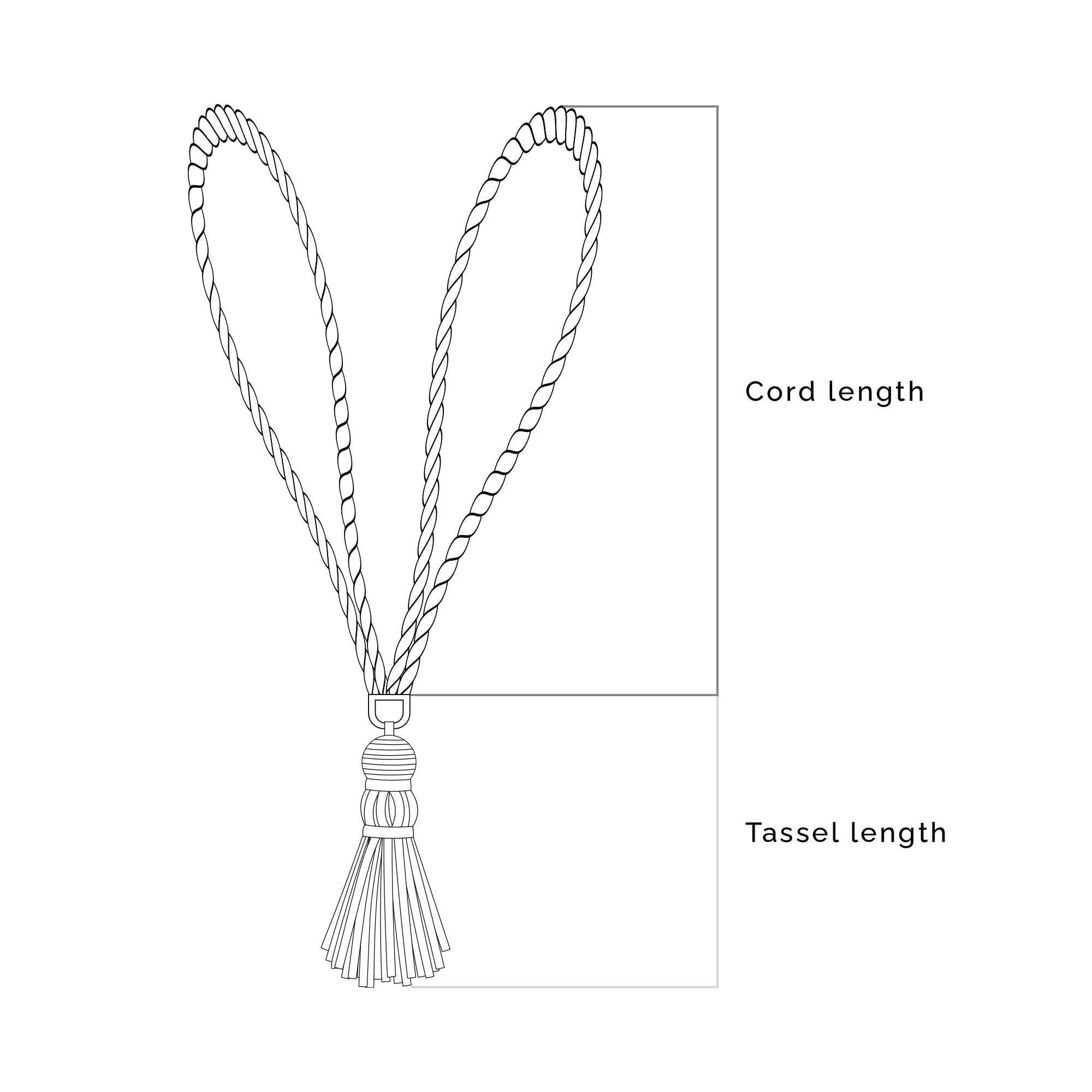 Curtain Tassel Tie Back – Design 11 - Image 2