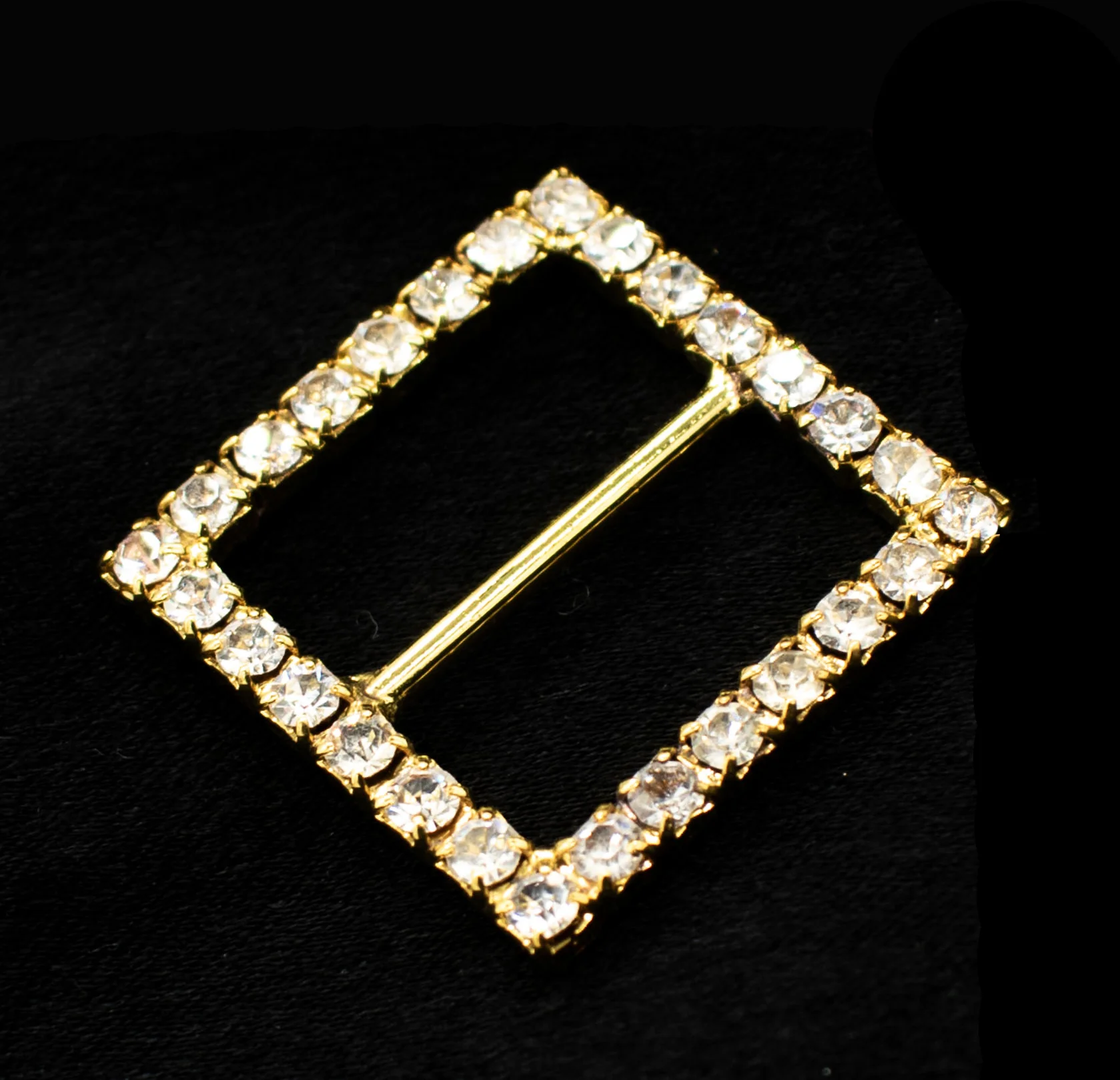 Diamante Gold Decor Fashion Buckle Design-2 - Image 3