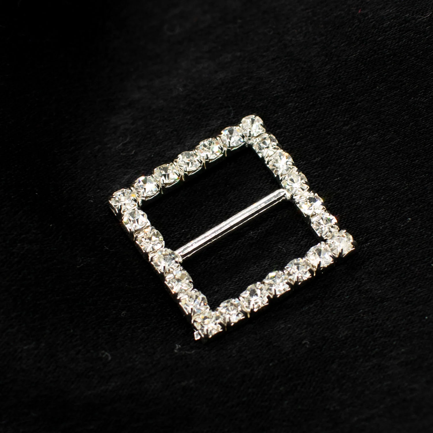 Diamante Silver Decor Fashion Buckle Design-2 - Image 3