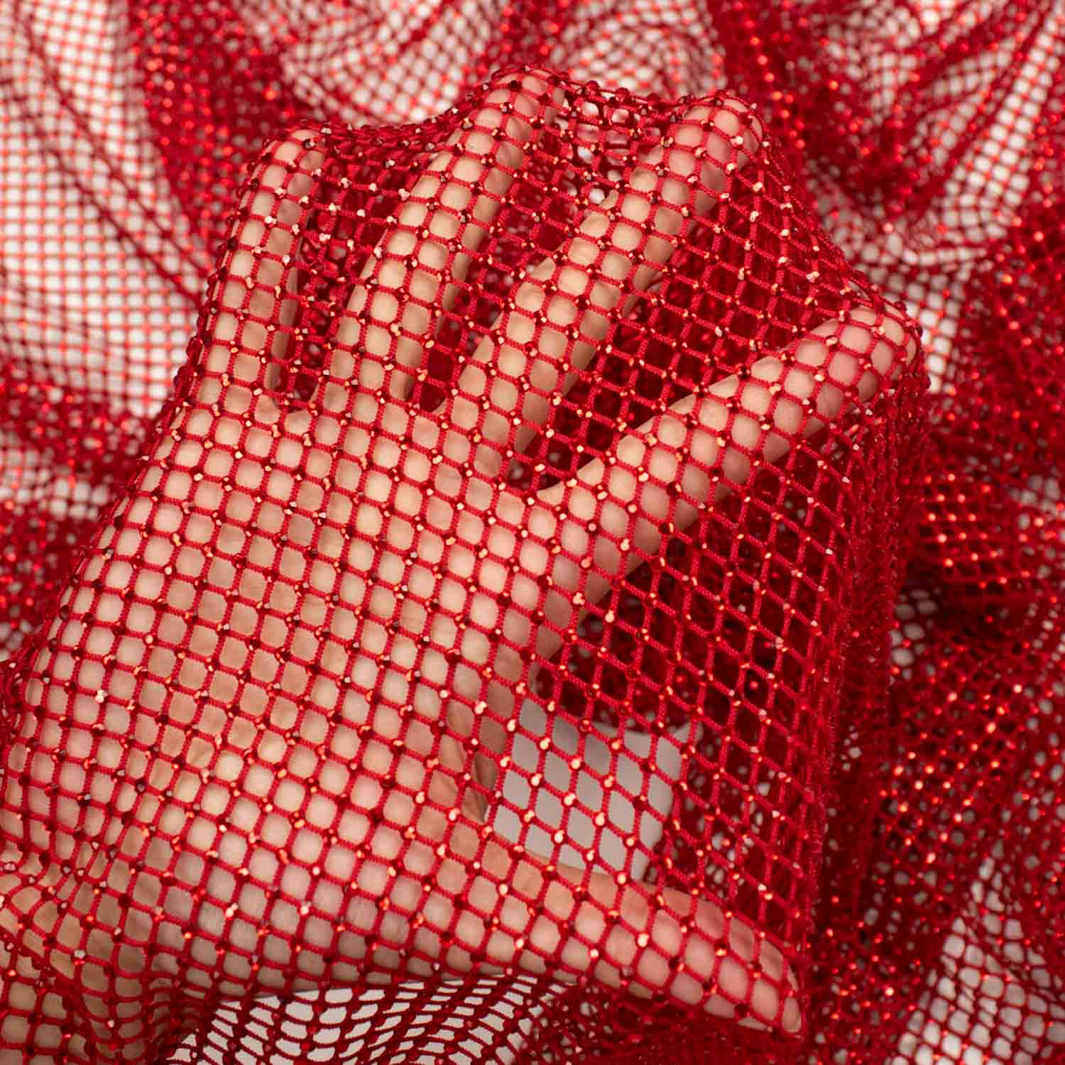 Rhinestone/Diamante Stretch Mesh - Image 13
