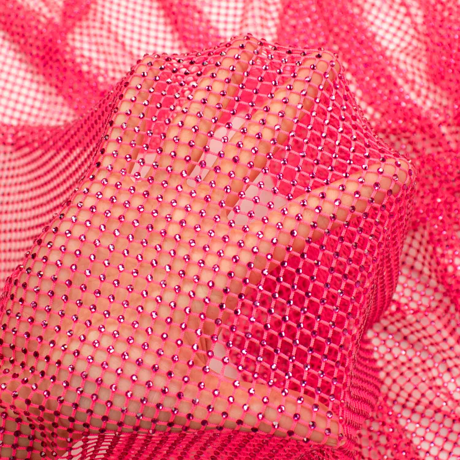 Rhinestone/Diamante Stretch Mesh - Image 23