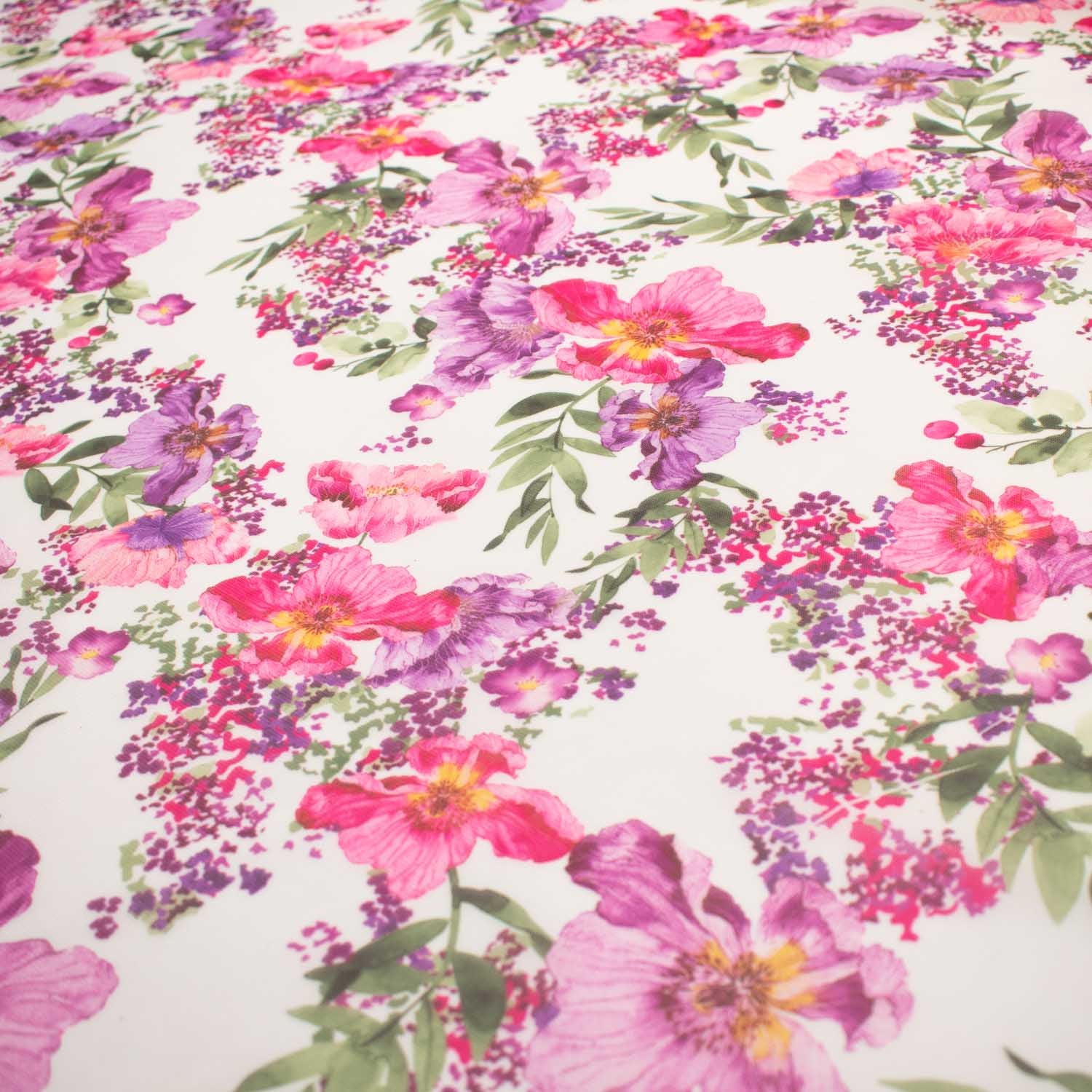Digital Printed Floral Netting - Image 4