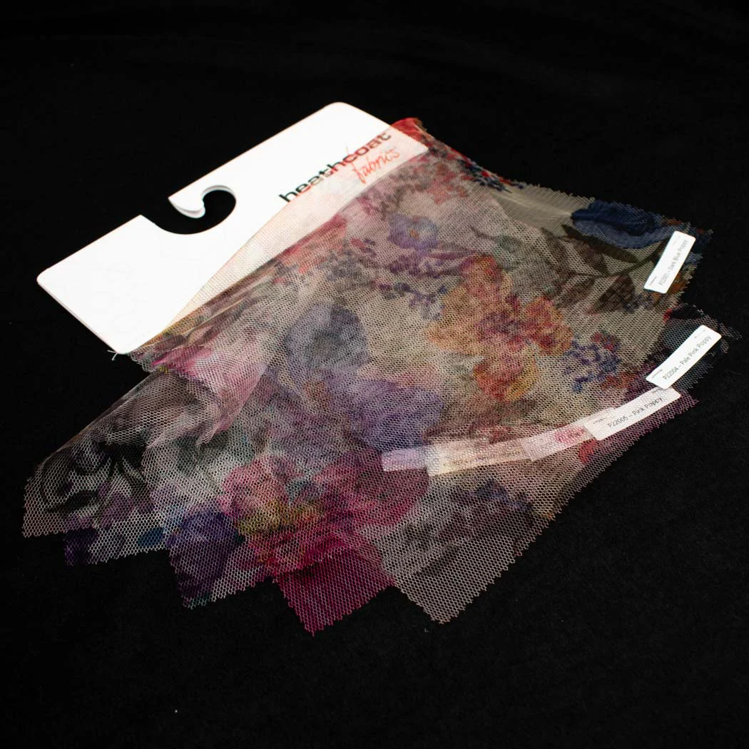 Digital Printed Fine Soft English Tulle - The Devon Collection - Image 16