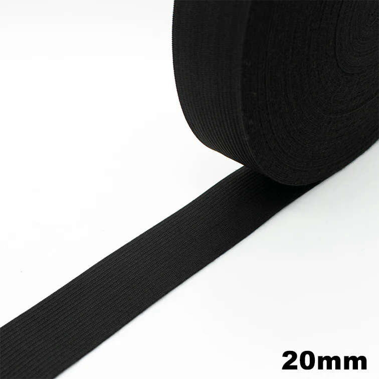 Knitted Elastic Black & White - Image 11