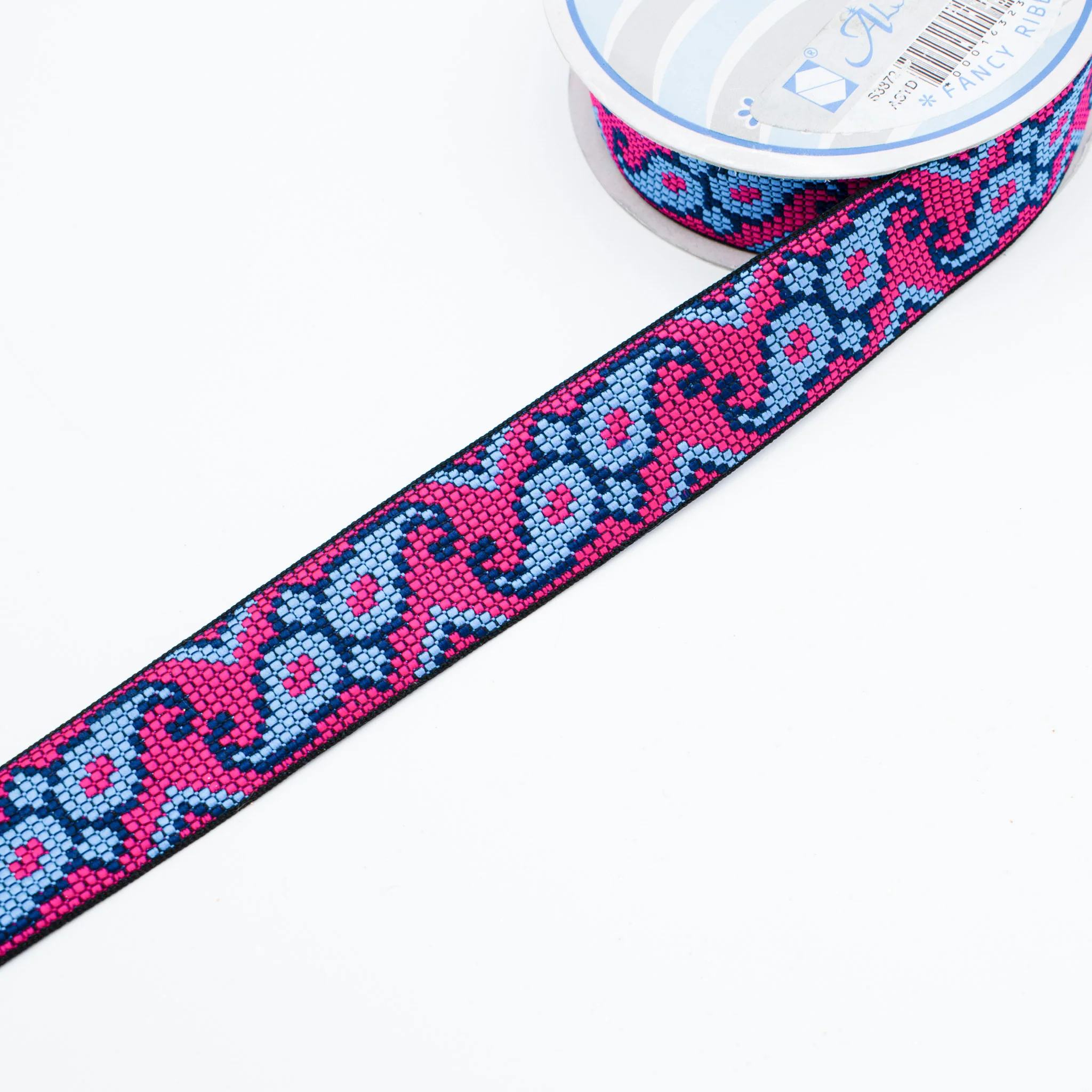 Aztec Woven Ribbon -3cm - Image 7