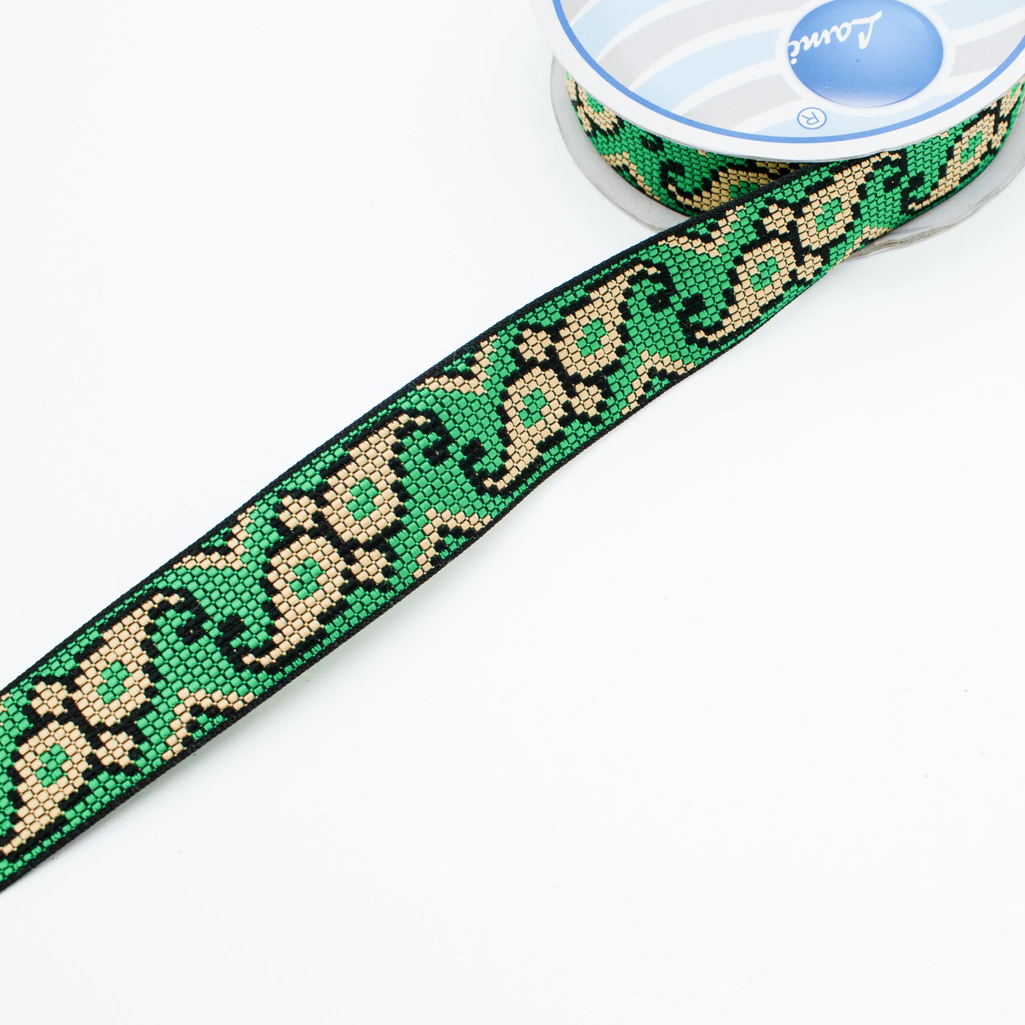Aztec Woven Ribbon -3cm - Image 9