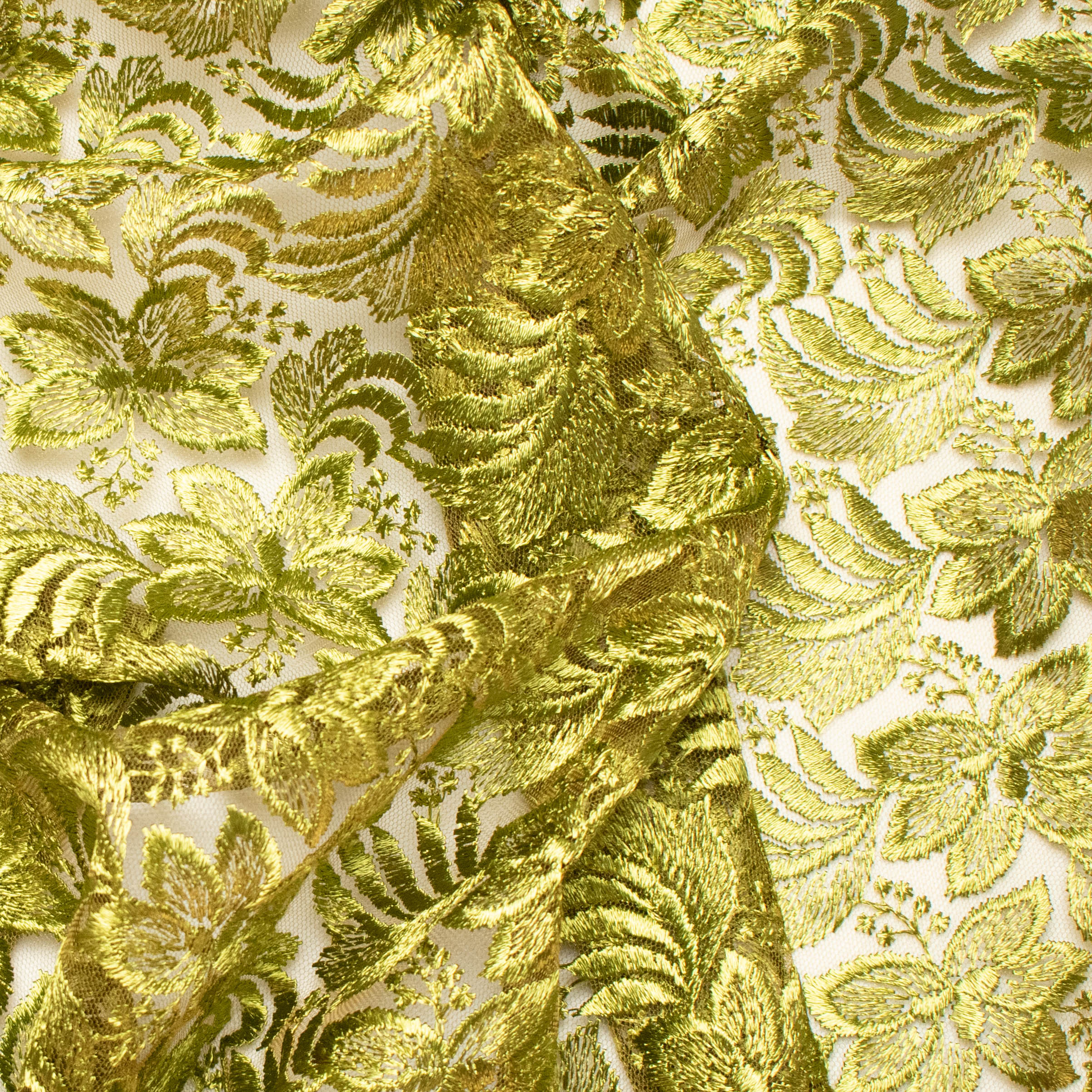 Embroidered Lace BF-61200 Light Mehend - Image 2
