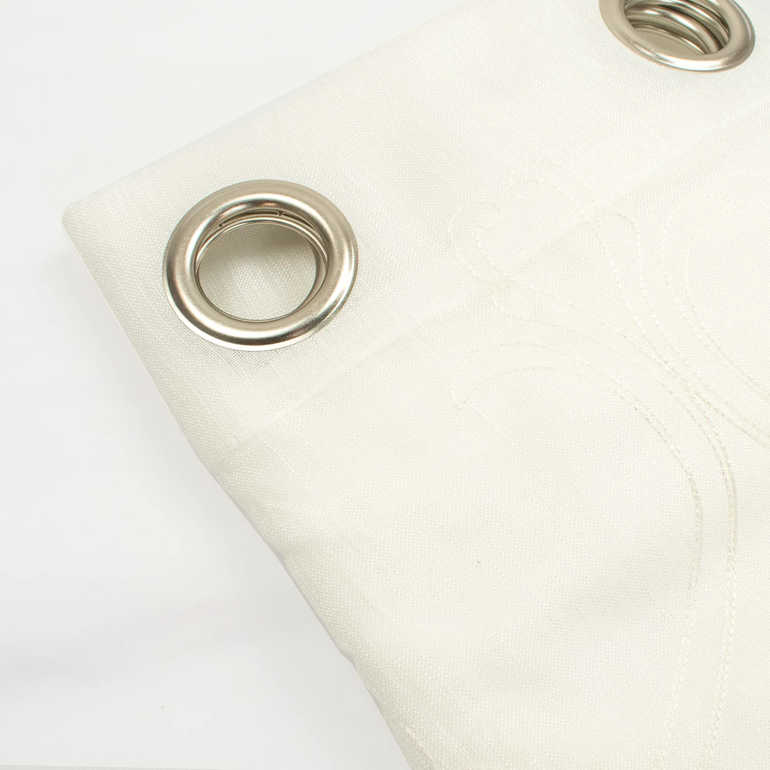 Eyelet Ring Top Sheer Curtain - Image 11