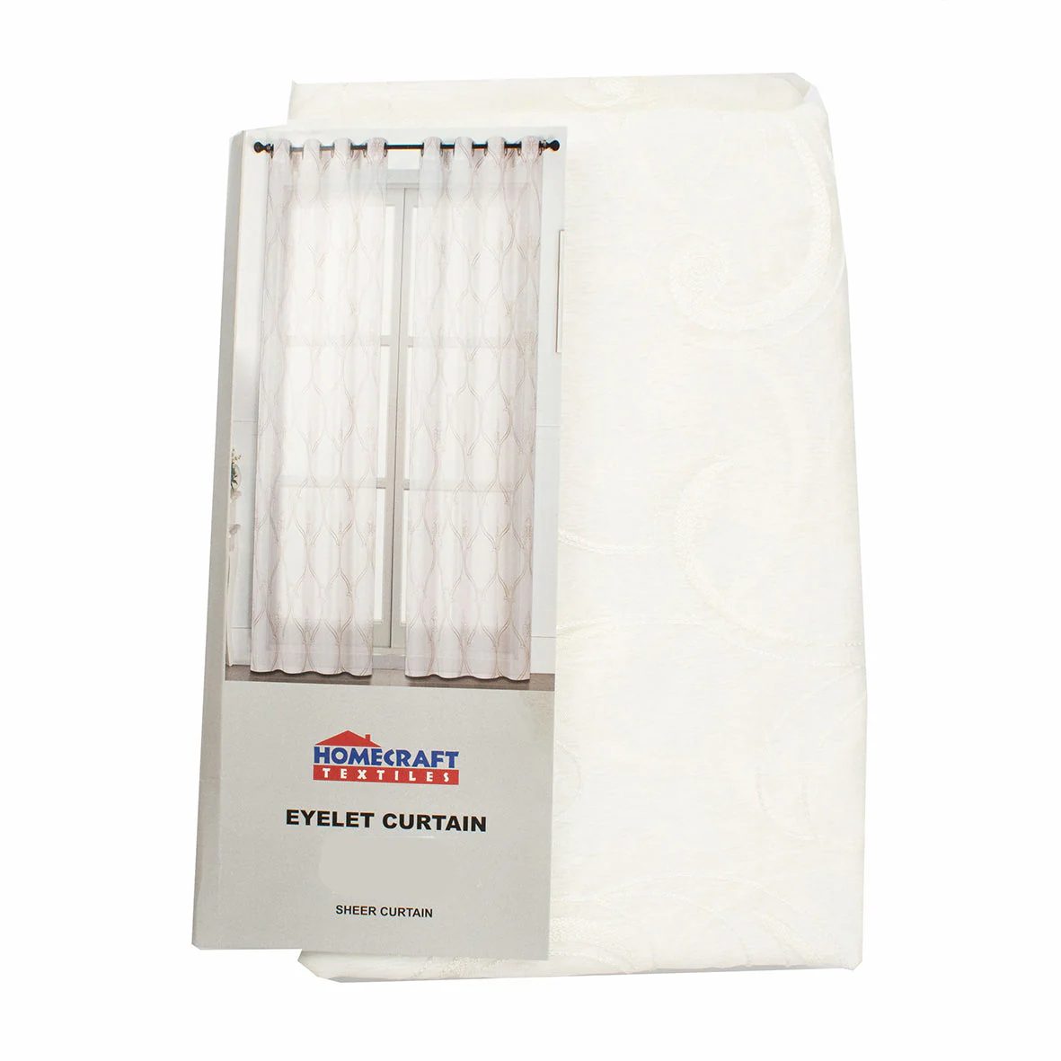 Eyelet Ring Top Sheer Curtain - Image 16