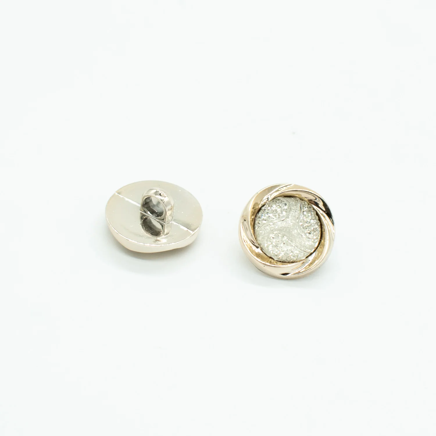 Fancy Light Gold Diamond Shank Button - Image 11