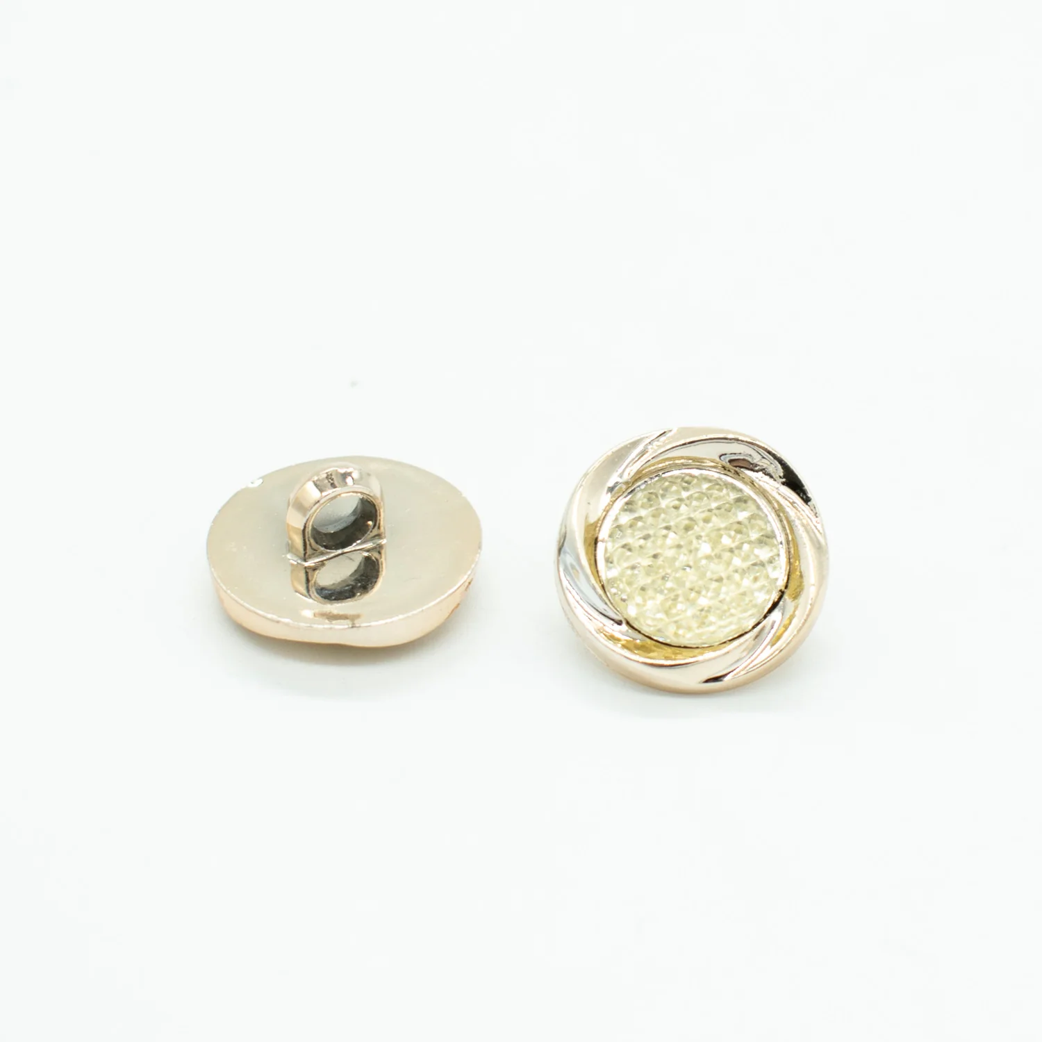 Fancy Light Gold Diamond Shank Button - Image 5