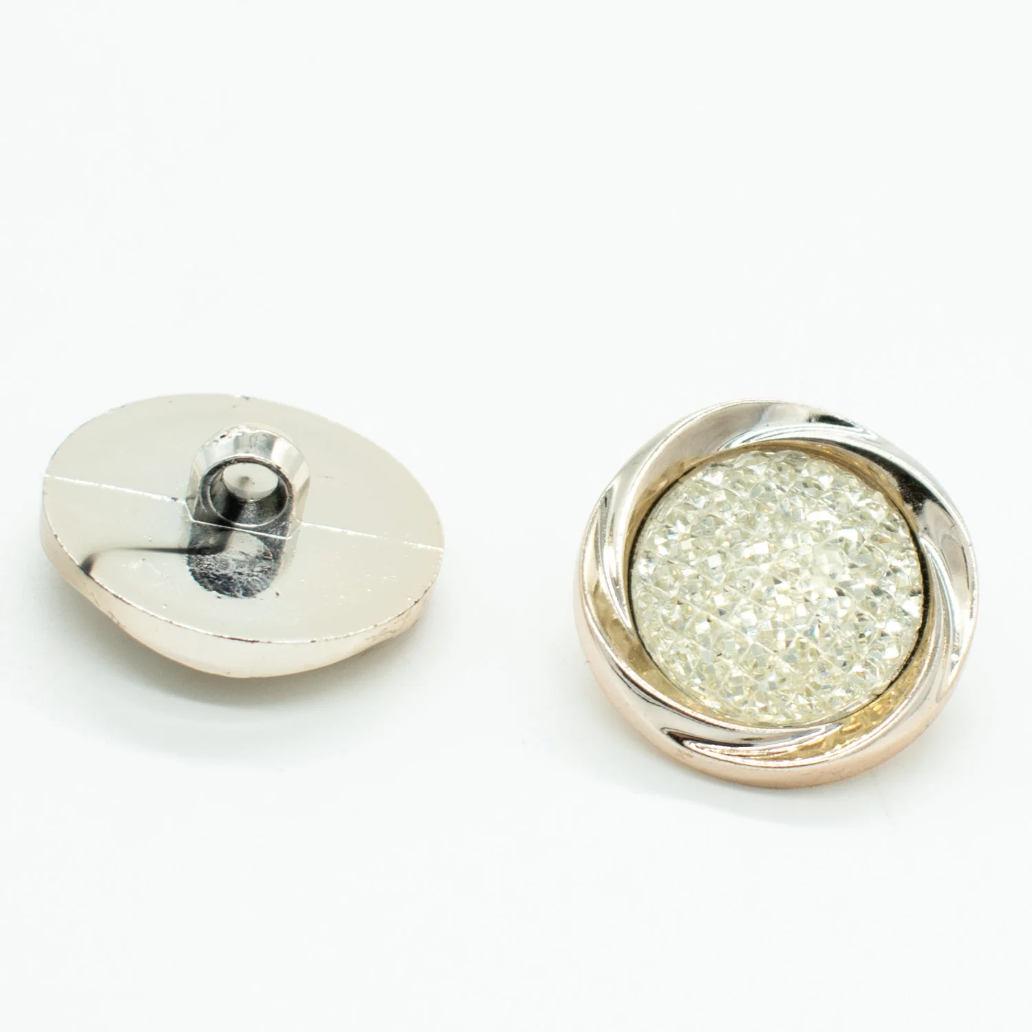 Fancy Light Gold Diamond Shank Button - Image 7