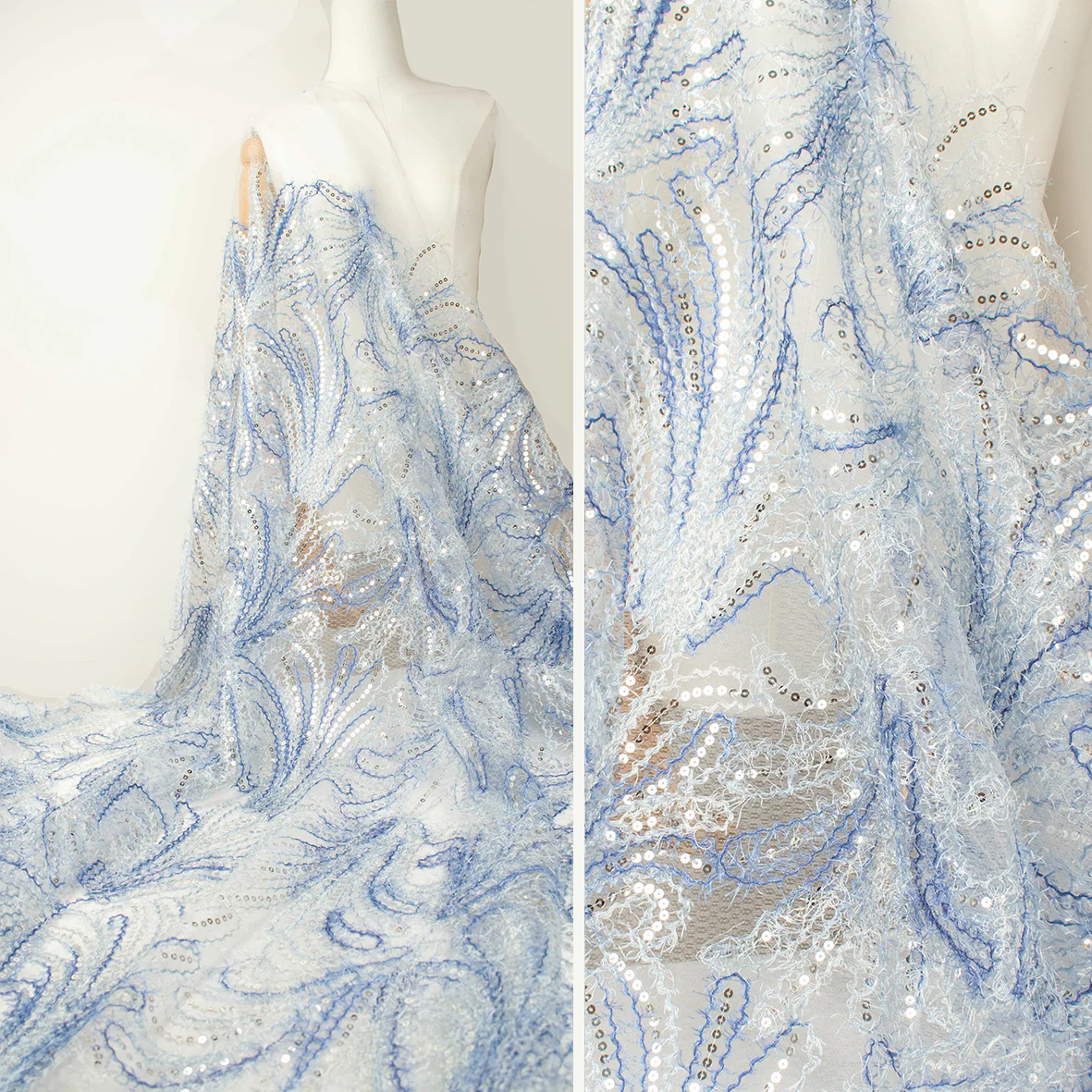 Sequin Mesh Lace - Image 3