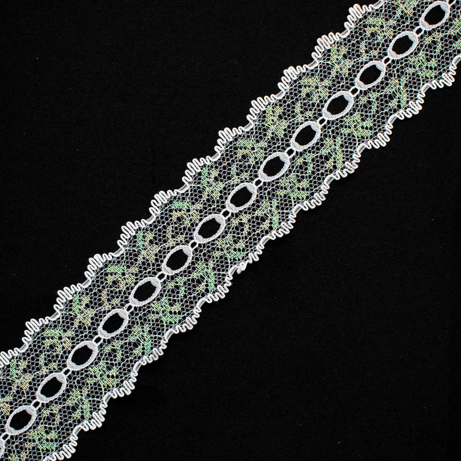 Feathered Eyelet Lace 37mm - Image 22