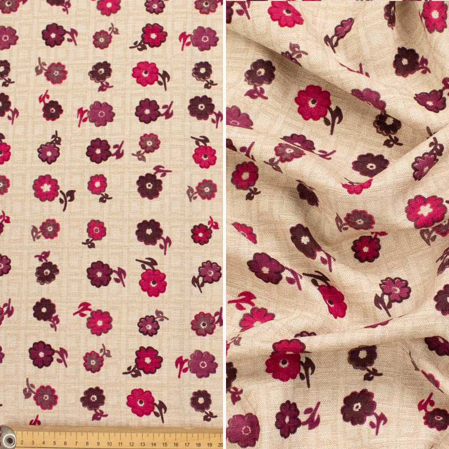Linen Look Polyester Prints - Image 6