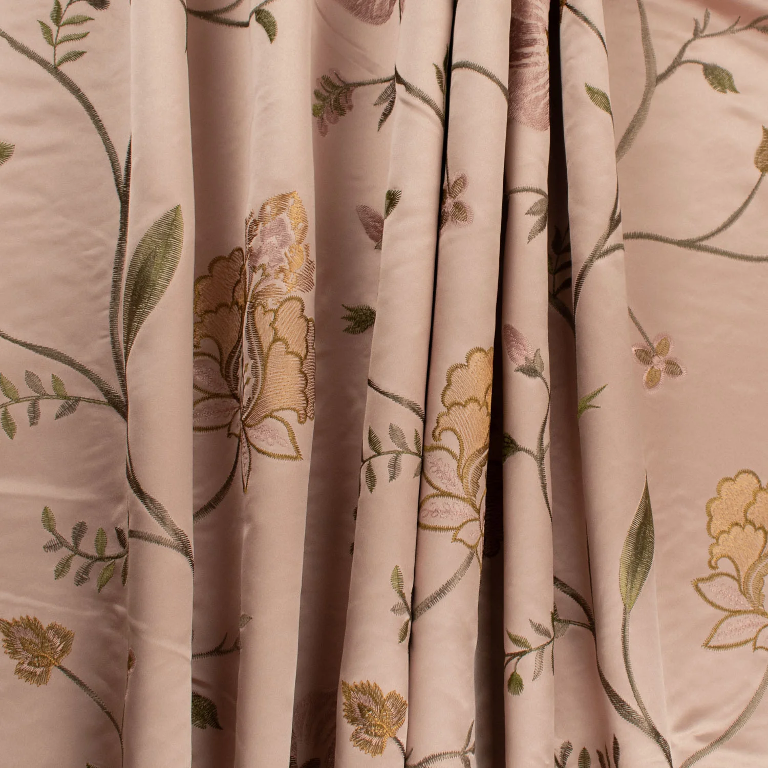 Floral Vines Embroidery Design-3 by Zepel Curtain Drapery/Upholstery Fabric - Image 4