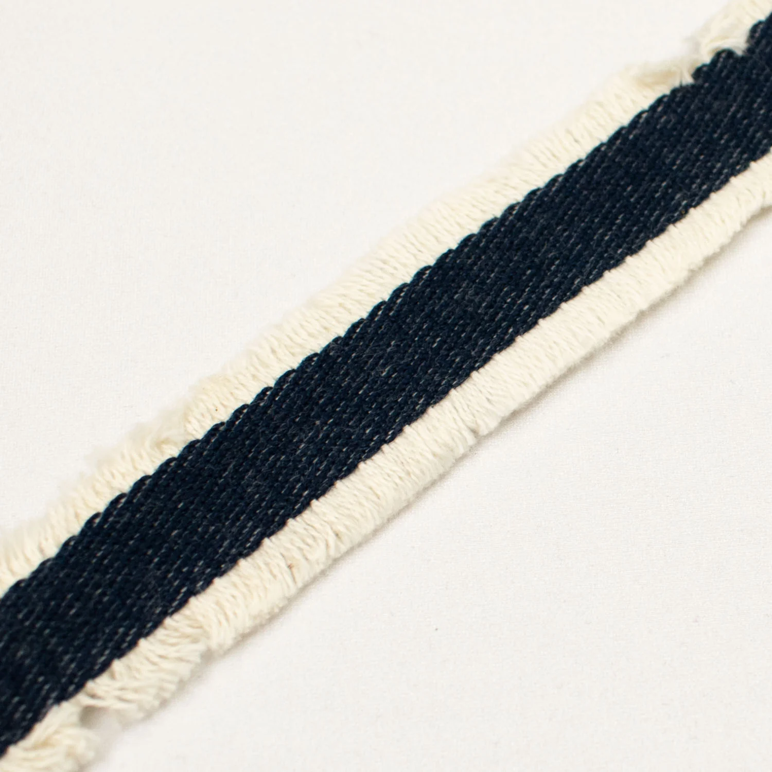 Frayed Denim Trim 25.5MM - Image 2