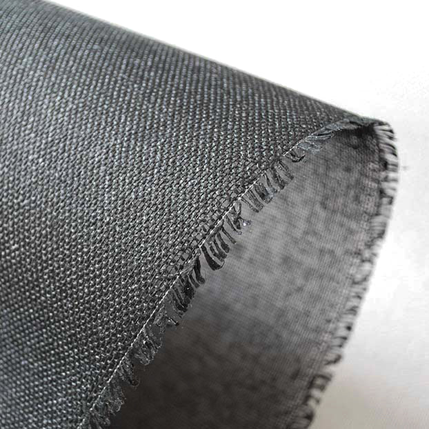 Fusible/Iron on Buckram Black - Image 3