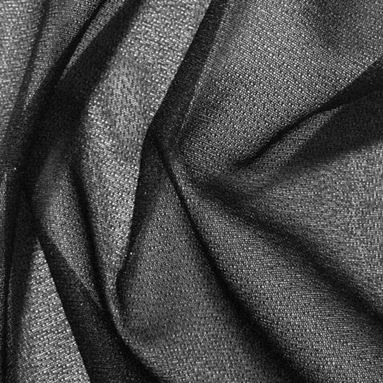 Fusible/Iron on Stretch Knit Interfacing Light Weight Black - 2 Way Stretch - Image 2