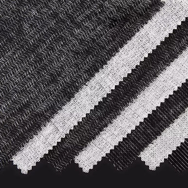 Fusible/Iron on Whisperweft Interfacing Black - Image 3
