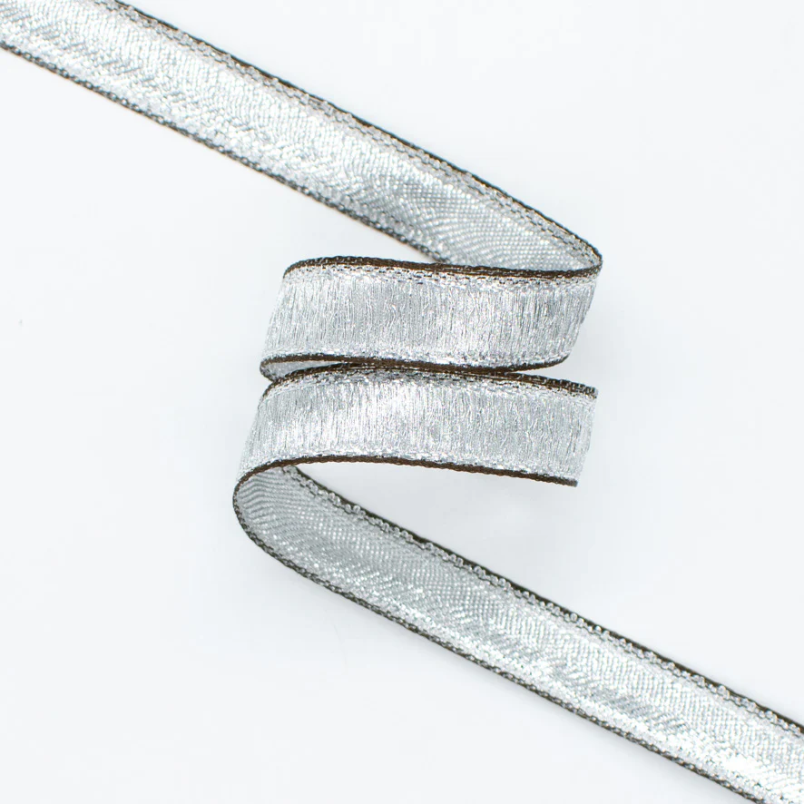 Gold & Silver Shiny Ribbon-15mm - Image 4