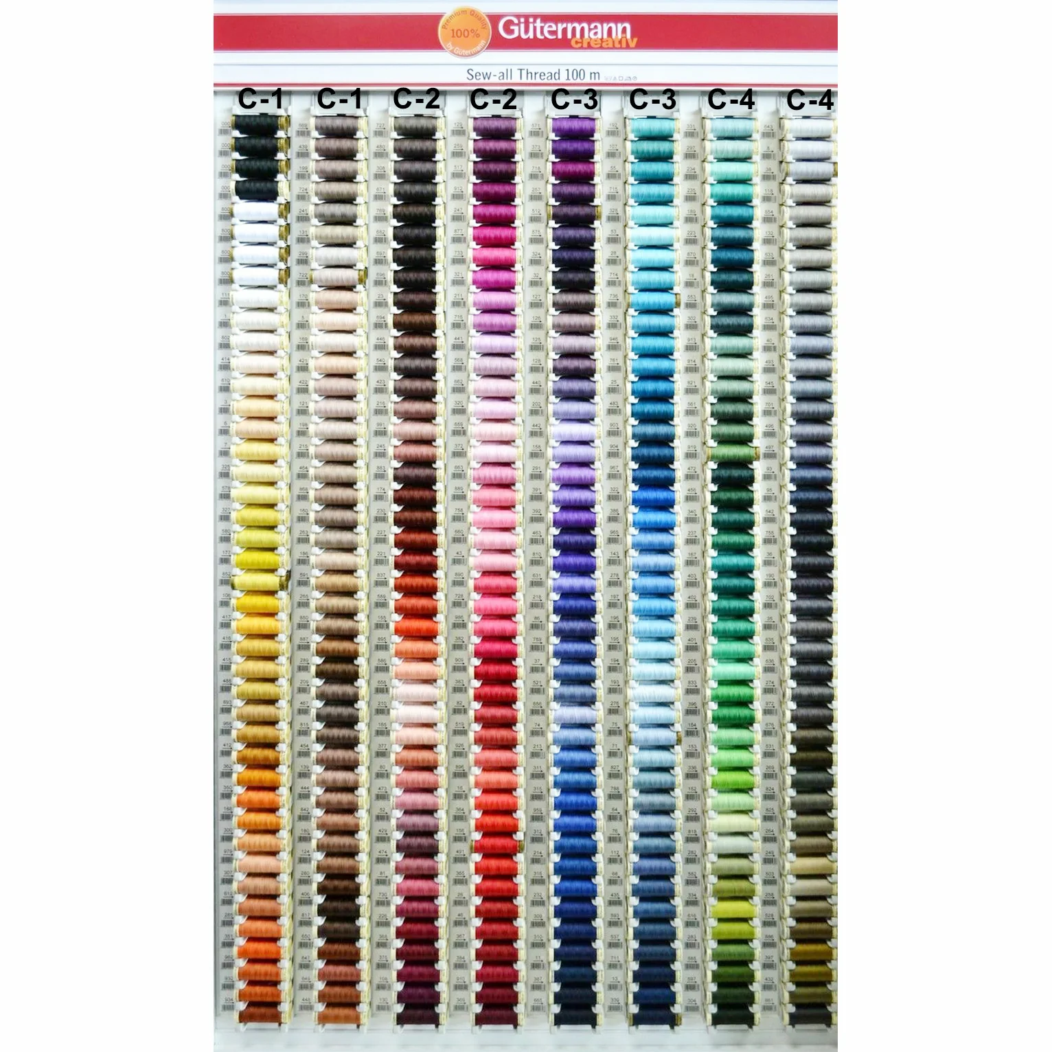 Gutermann Sew-All Polyester Sewing Thread 100M Collection 2 - Image 2