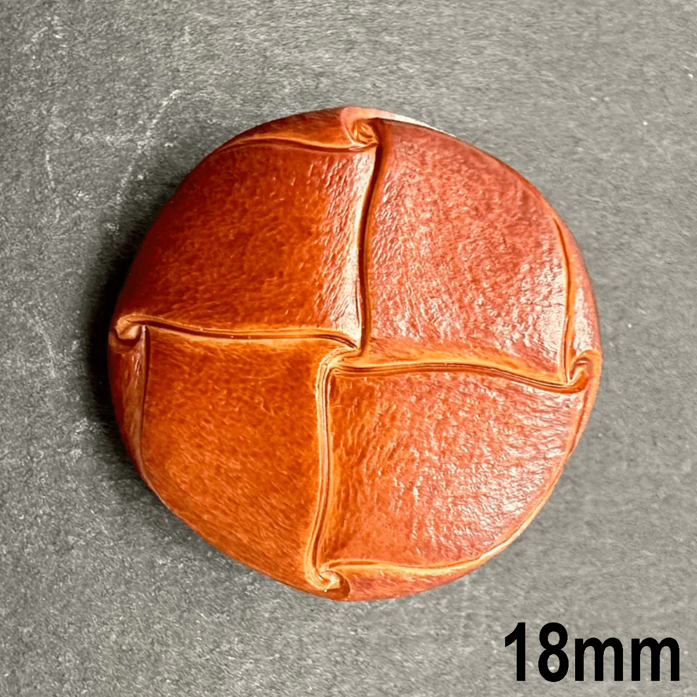 Imitation Leather Shank Button - Image 2