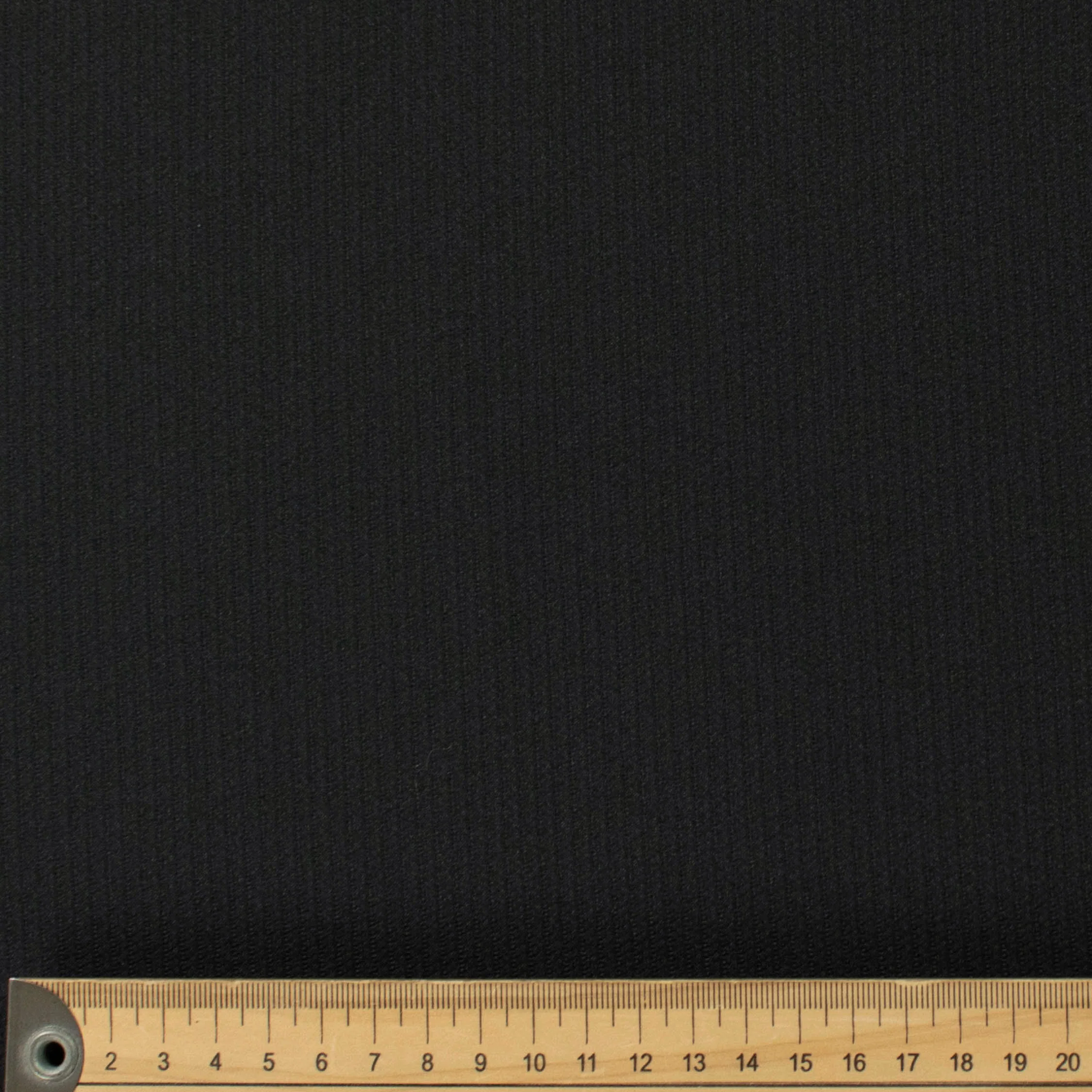 Japanese Light Weight Crepe Suiting - Charcoal Stripes - Image 3