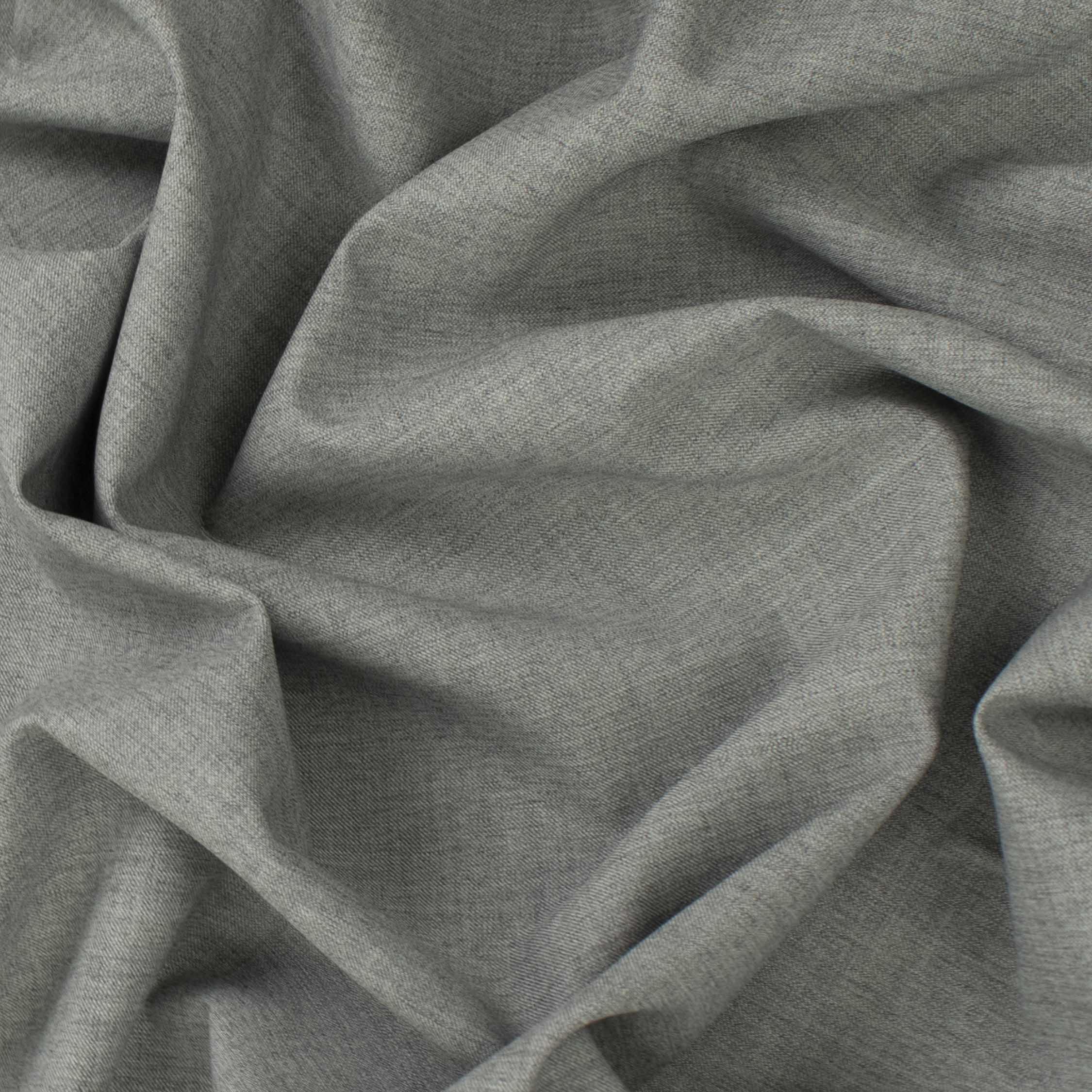 Japanese Nikkei Crepe Suiting - Design-40519 Grey - Image 3