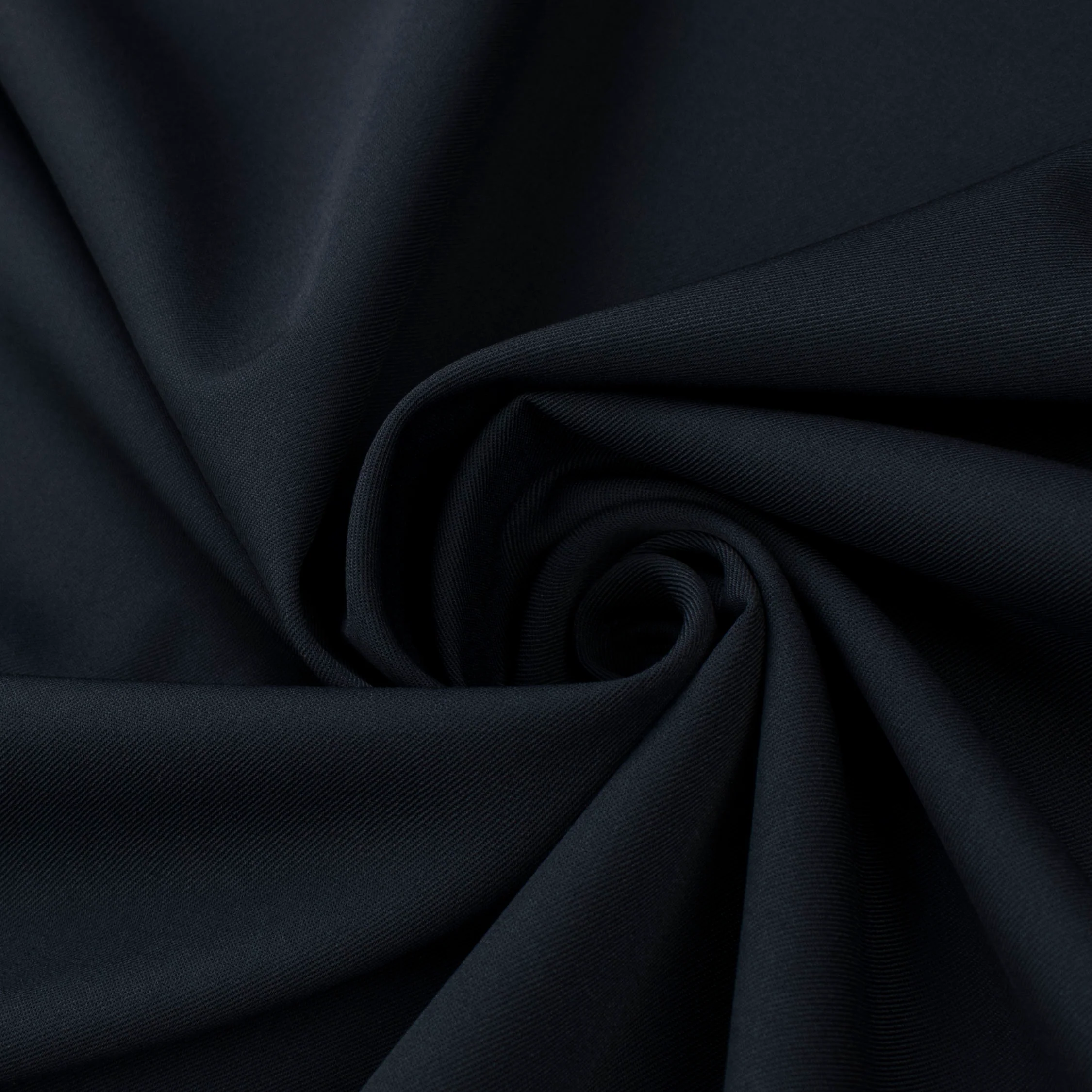 Japanese Nikkei Crepe Suiting - Design-40526 Dark Navy