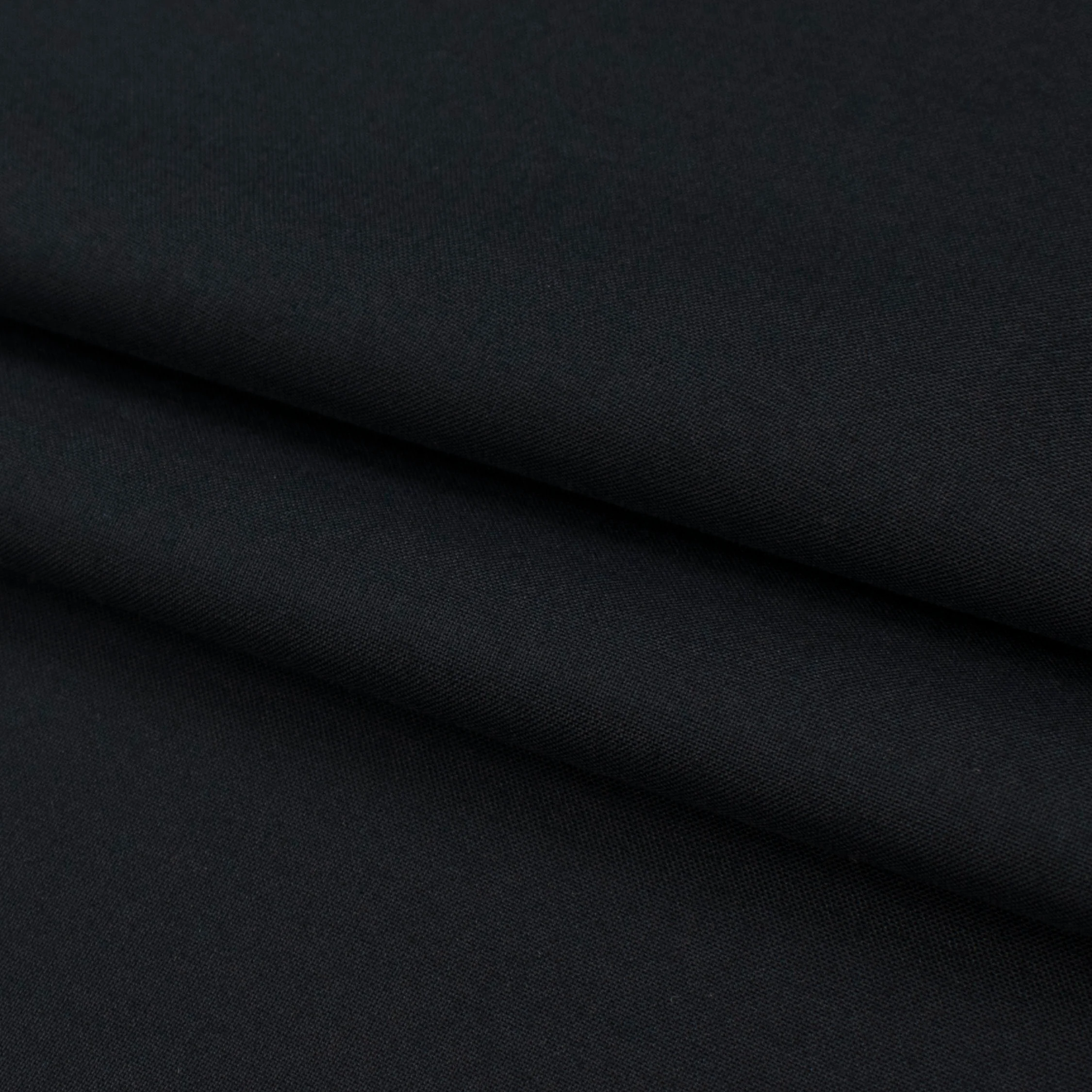 Japanese Nikkei Crepe Suiting - Design-40558 Black Navy