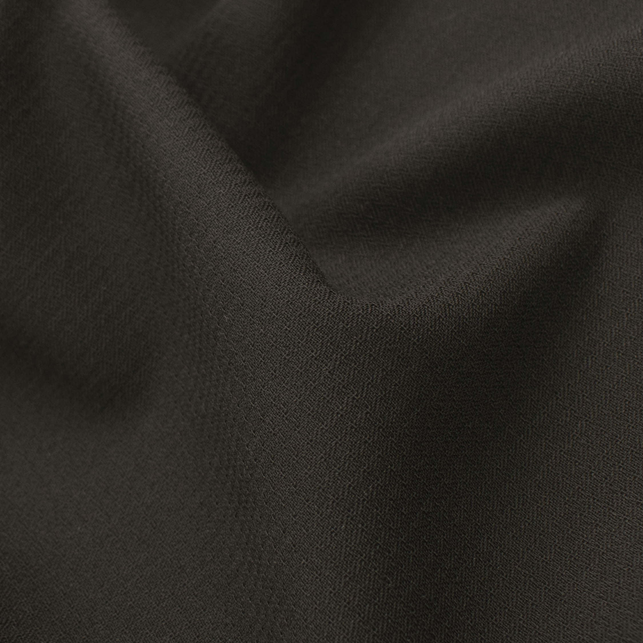 Japanese Nikkei Georgette Suiting - Design-40542 Dark Brown - Image 3