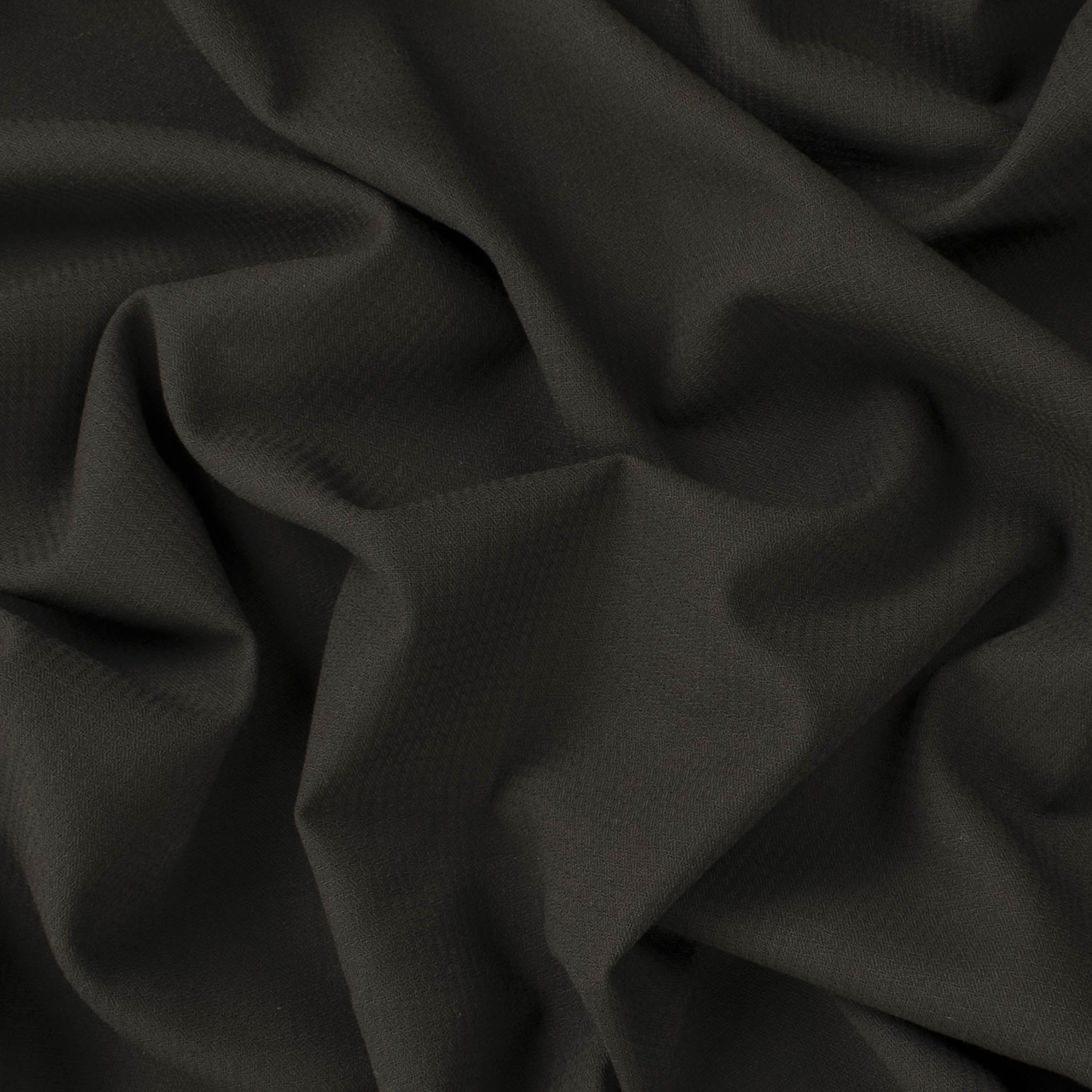 Japanese Nikkei Georgette Suiting - Design-40542 Dark Brown - Image 4
