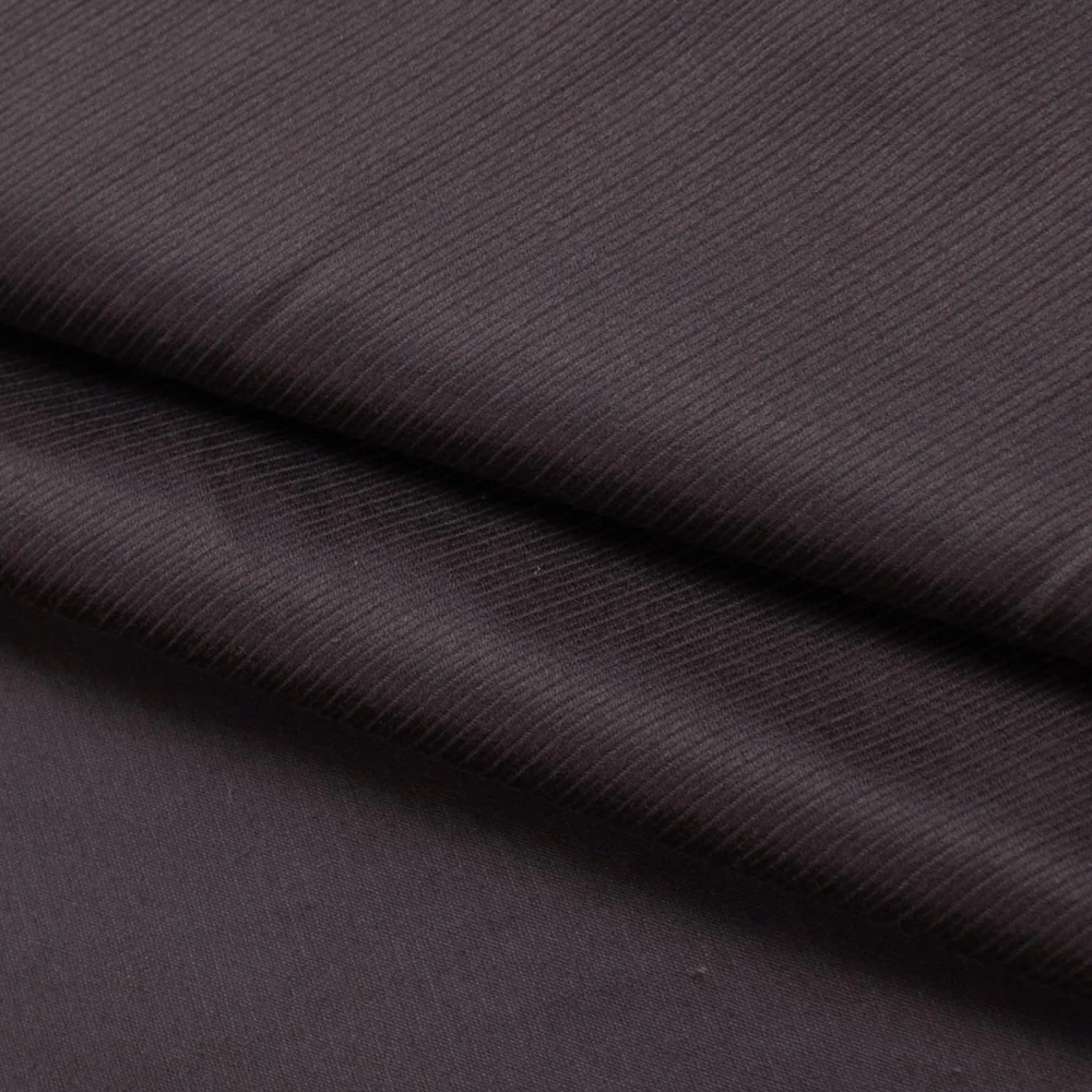 Japanese Nikkei Slight Stretch Twill Suiting Design-40571 Dark Purple - Image 2