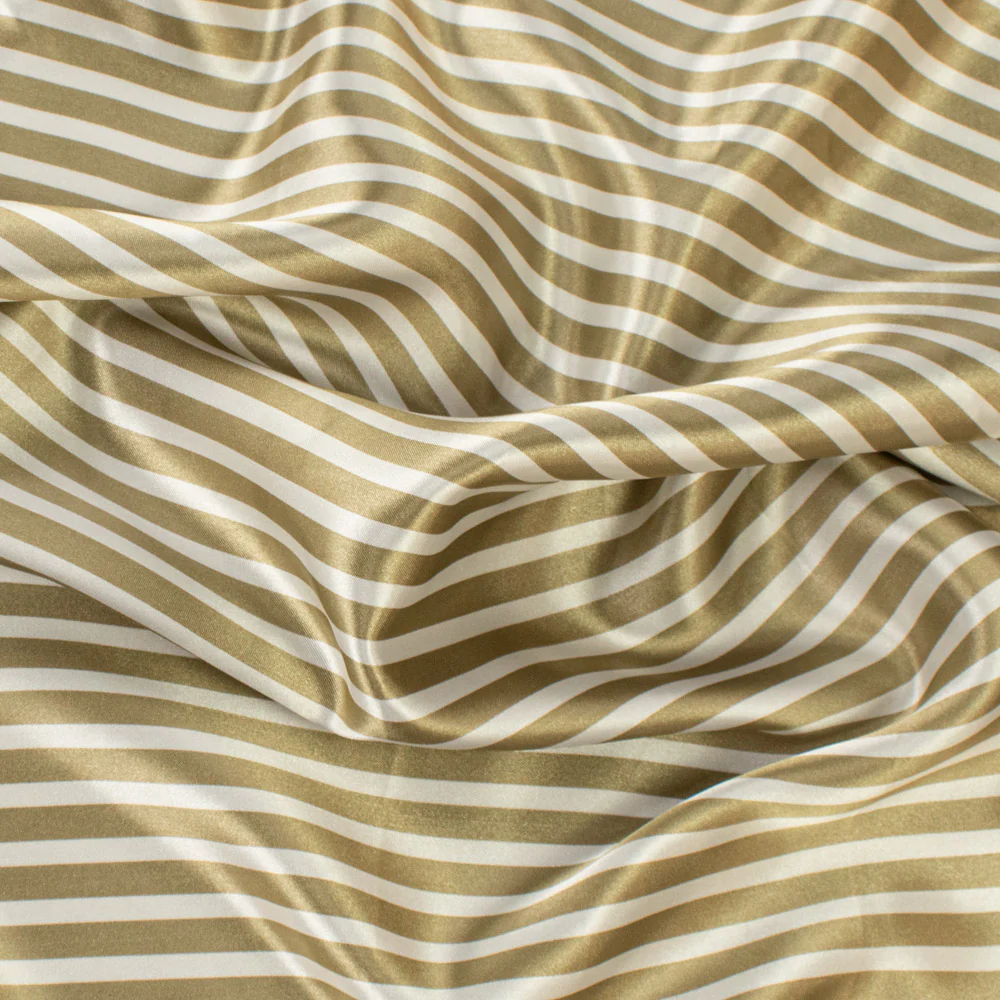 Bengal Striped Printed Satin - Image 12