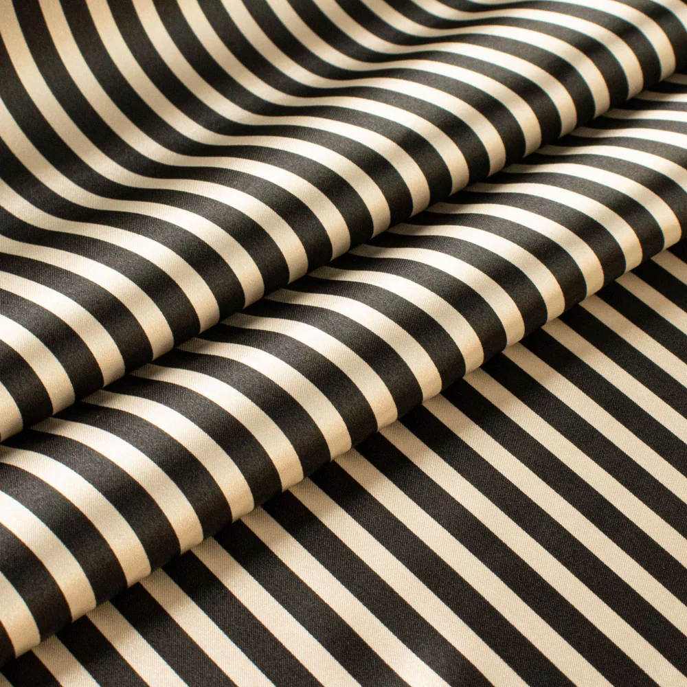 Bengal Striped Printed Satin - Image 21