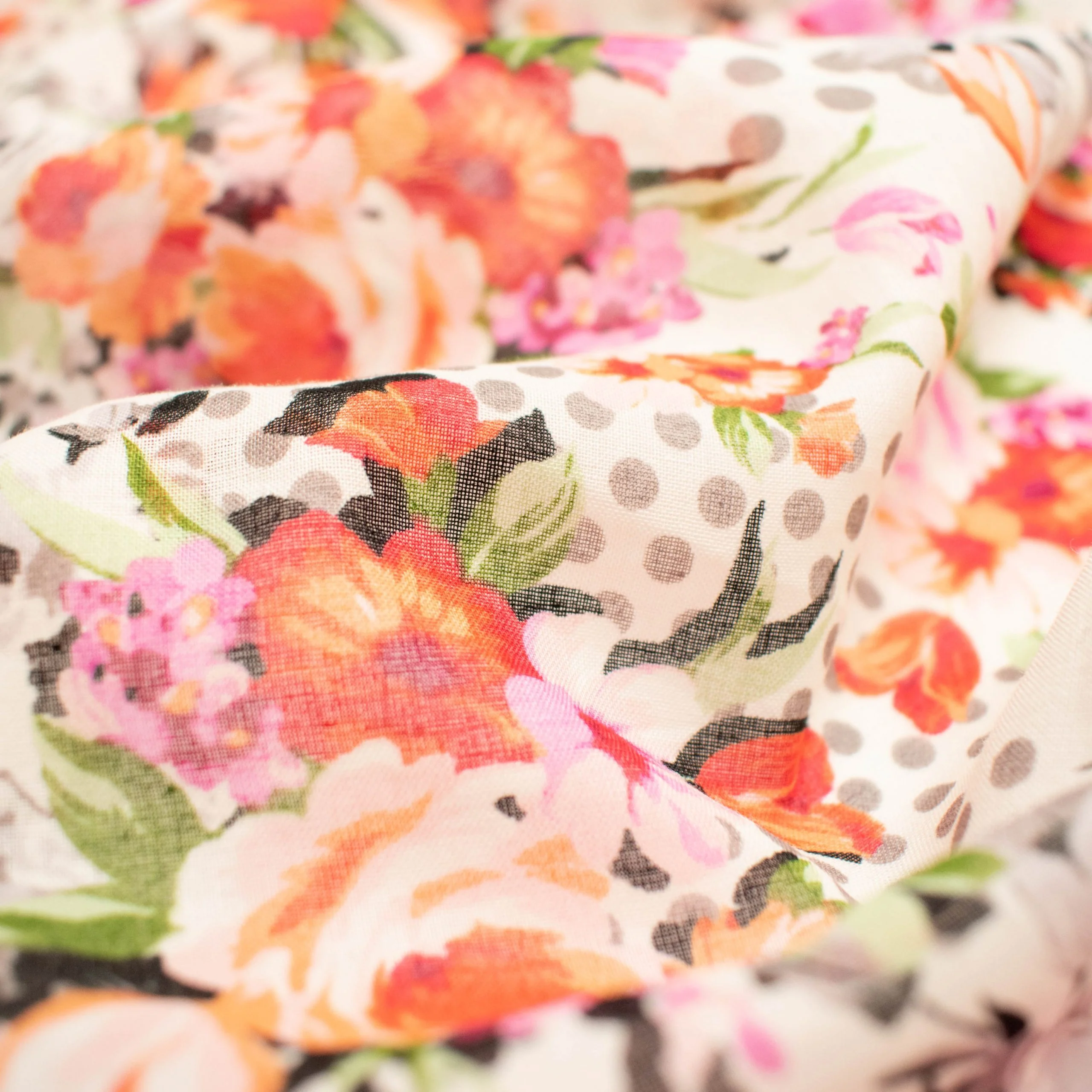 Japanese Pure Cotton Lawn Floral Prints Design-101 - Image 3