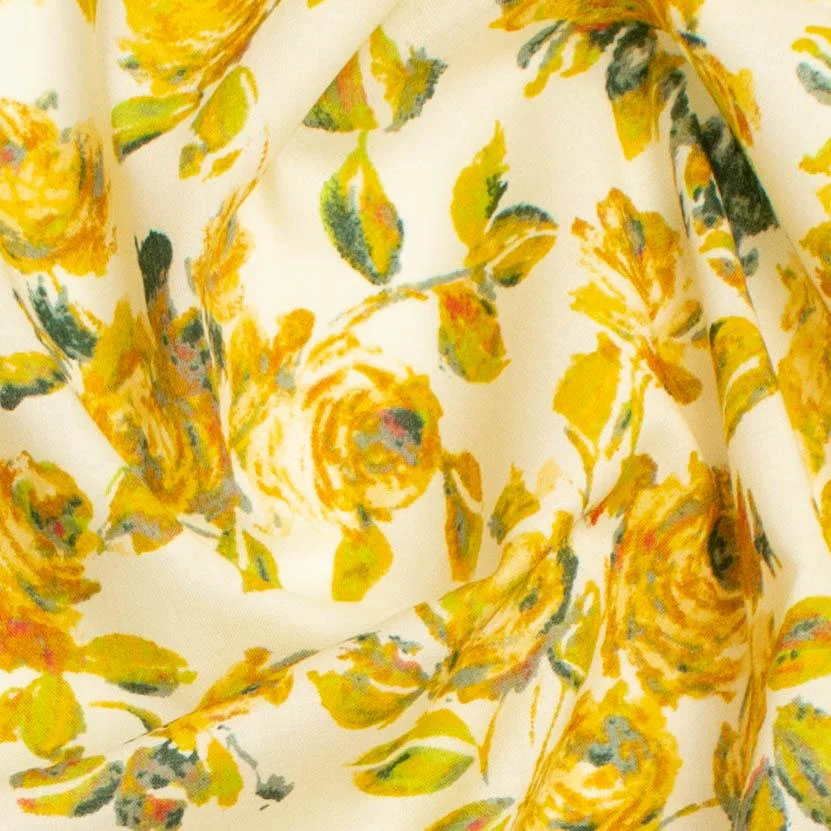 Japanese Pure Cotton Lawn Floral Prints Design-104 - Image 3