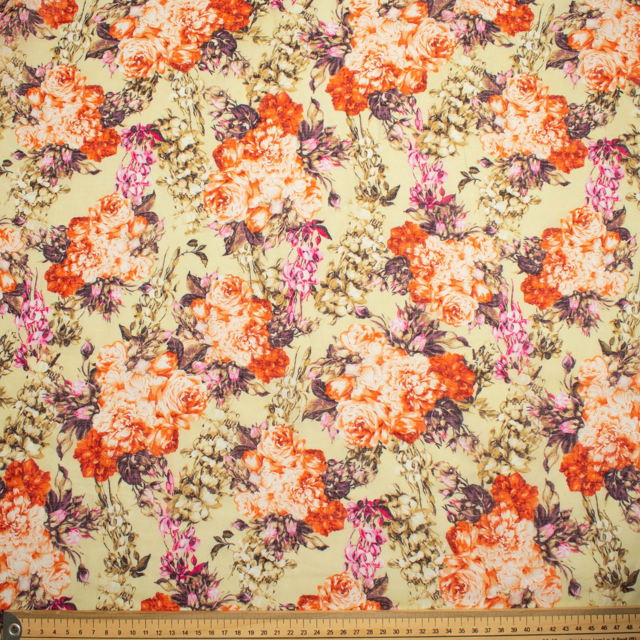 Japanese Pure Cotton Lawn Floral Prints Design-29 - Image 2