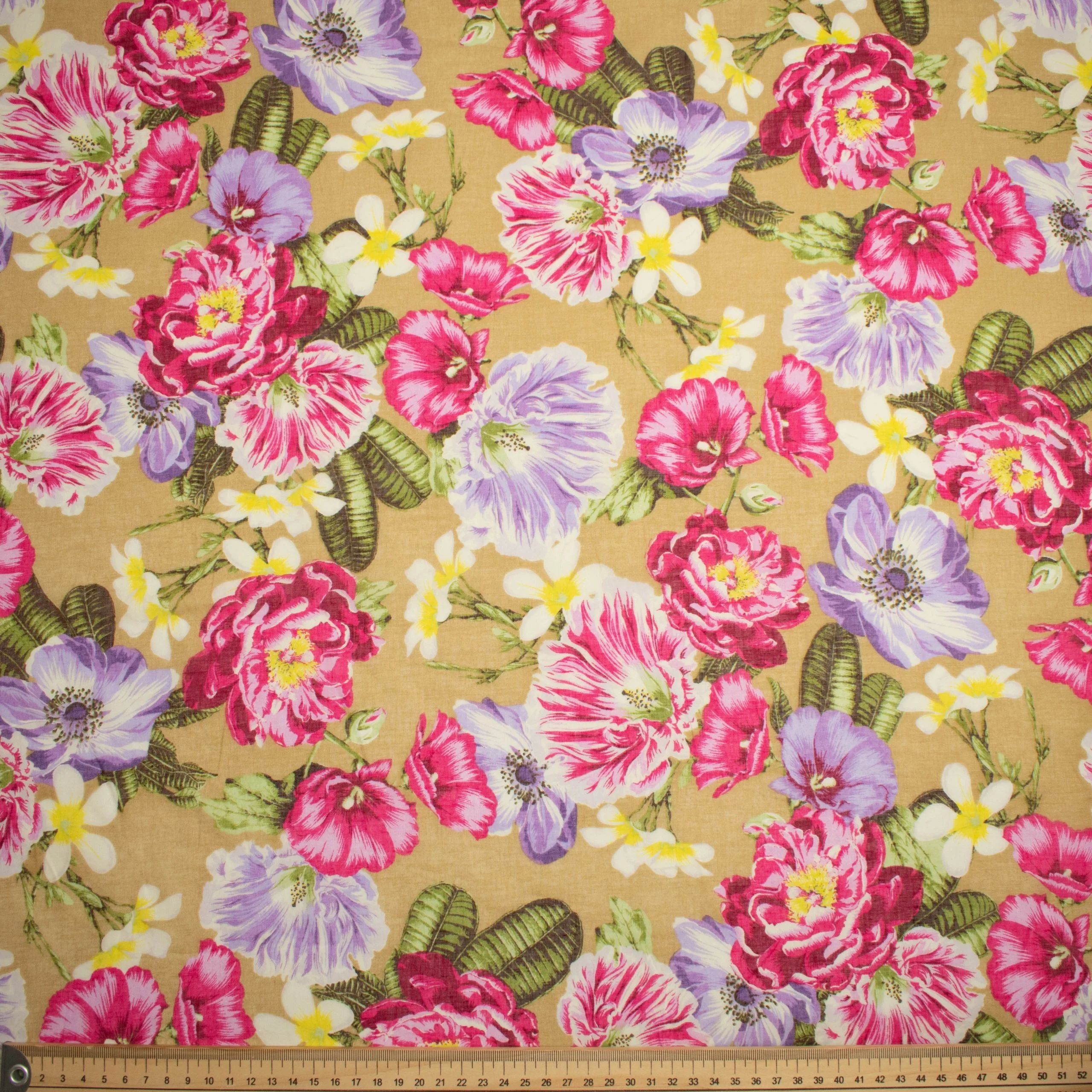 Japanese Pure Cotton Lawn Floral Prints Design-41 - Image 2