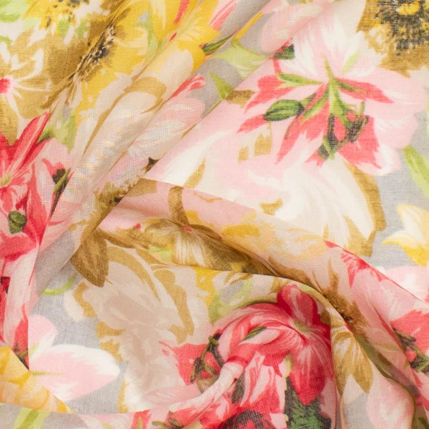 Japanese Pure Cotton Lawn Floral Prints Design-52 - Image 3