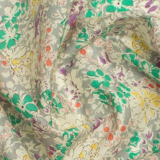 Japanese Pure Cotton Lawn Floral Prints Design-77 - Image 3