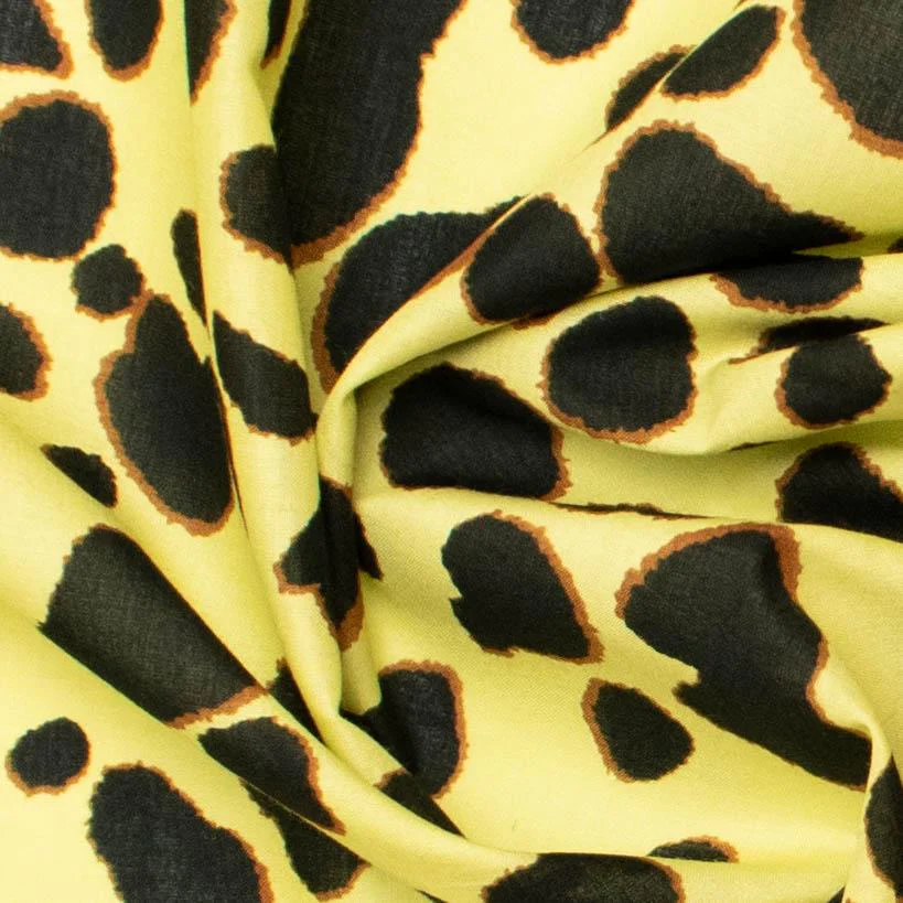 Japanese Pure Cotton Lawn Leopard Prints Design-122 - Image 5