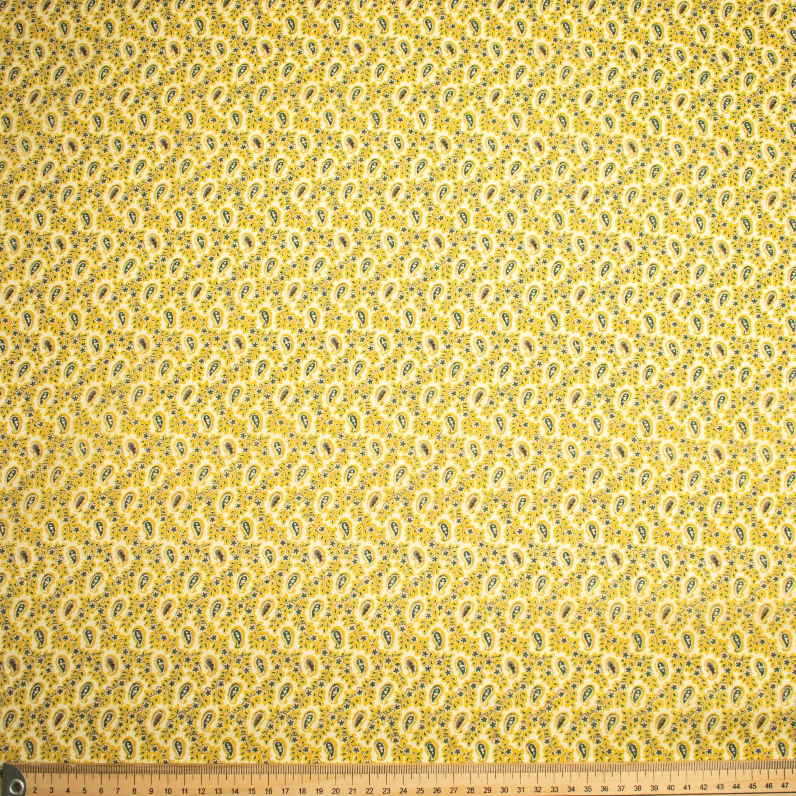 Japanese Pure Cotton Lawn Paisley Prints Design-6 - Image 3