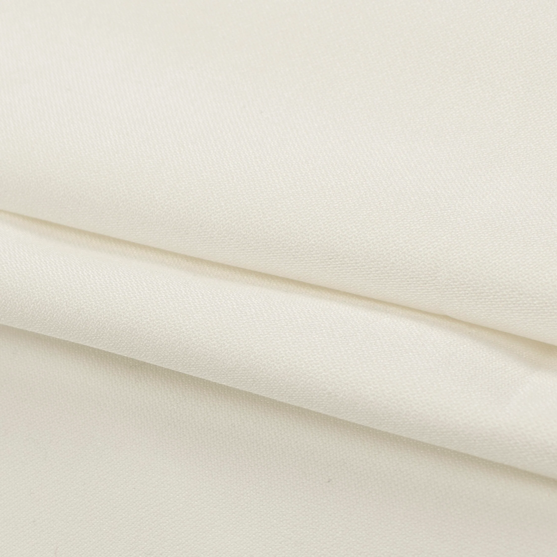 Japanese Shiny Crepe Suiting - Off White - Image 2