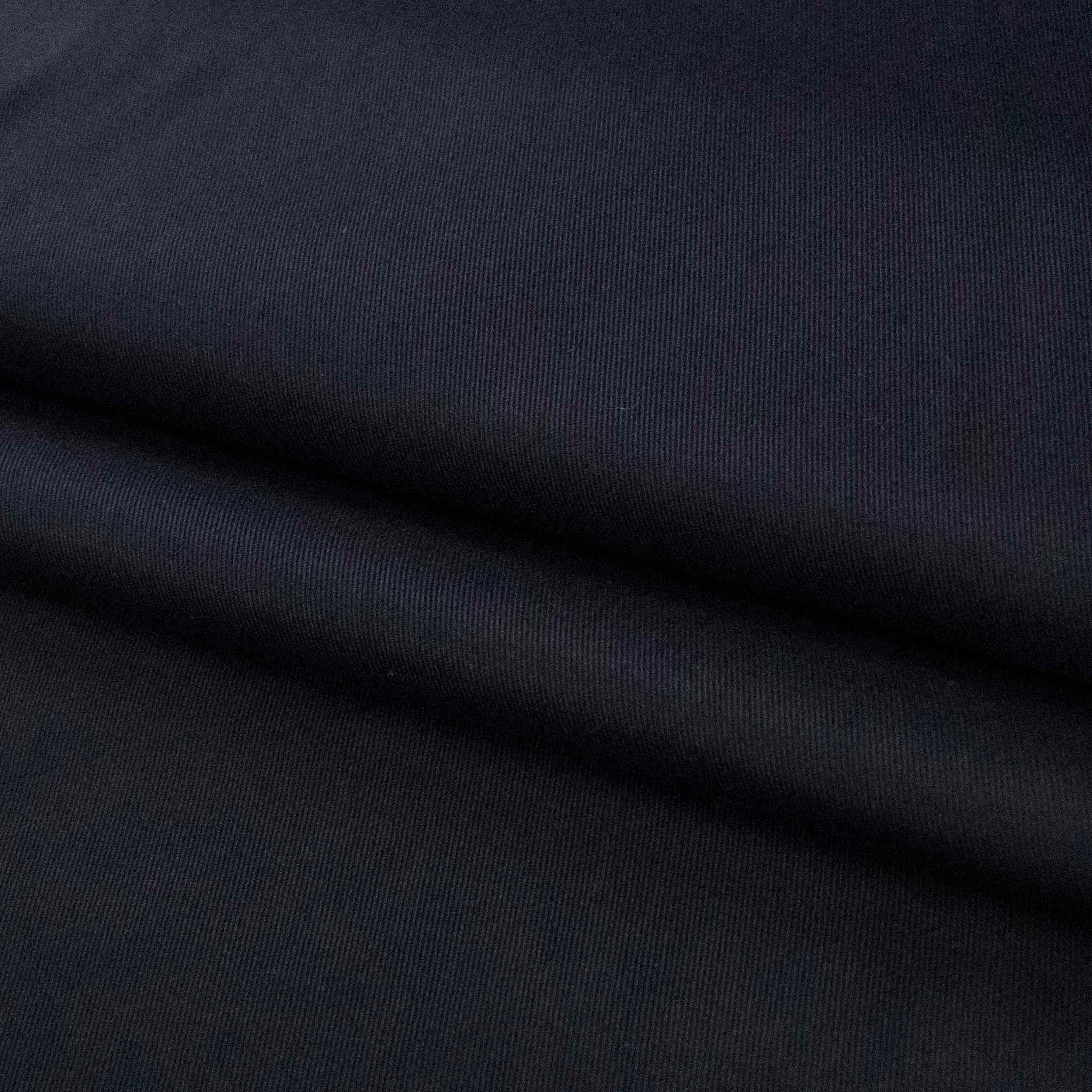 Japanese Twill Suiting Light to Medium Weight Design-36 Navy - Image 2