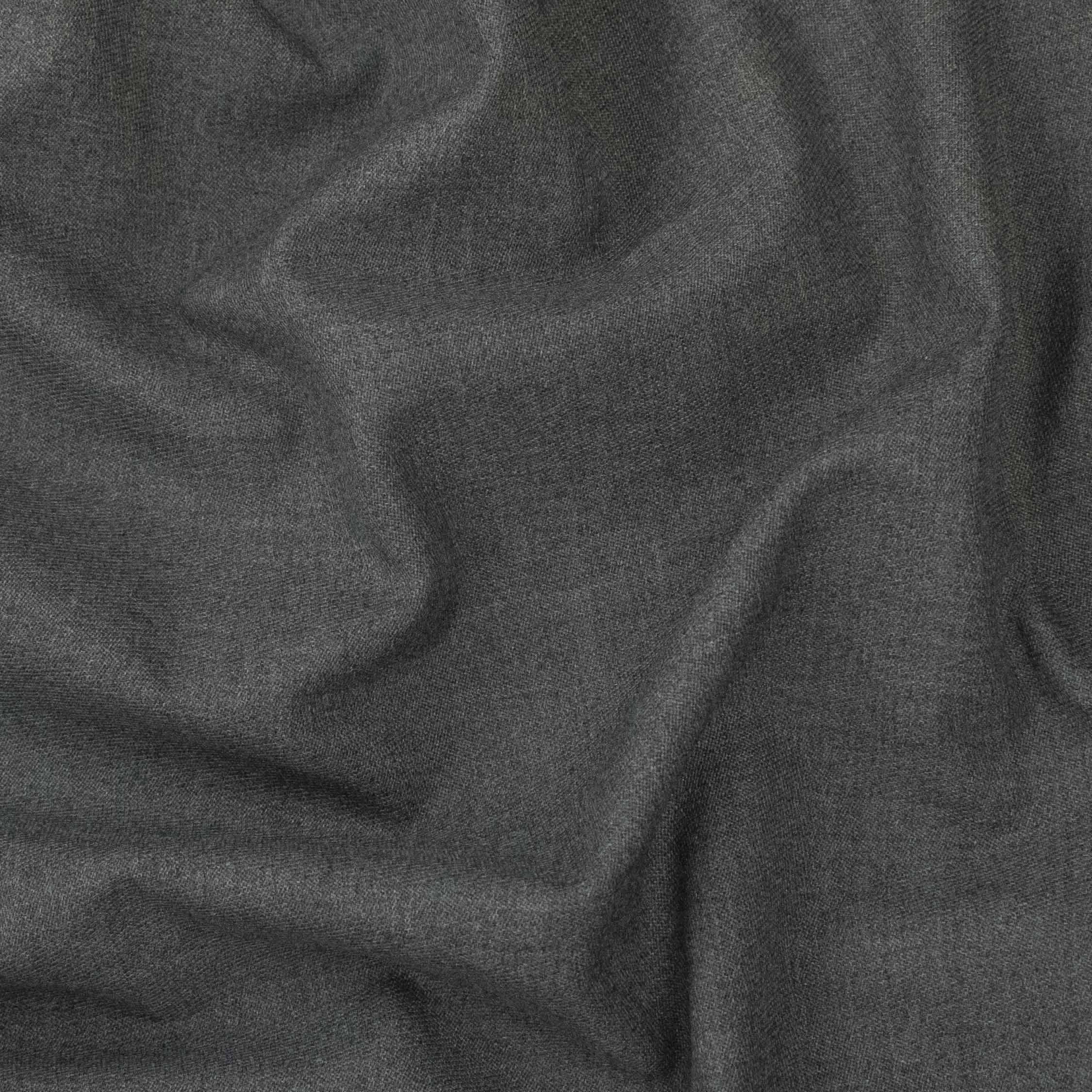 Japanese Wool Blend Suiting Medium Weight Design-23 Grey - Image 2