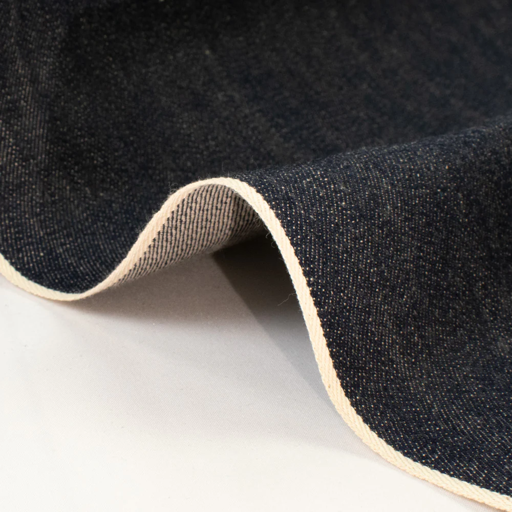 Kaihara® Japanese Selvedge Denim - Unsanforized (Raw) - Levi 1901 Selvedge - 9.5oz - Deep Indigo - Image 3
