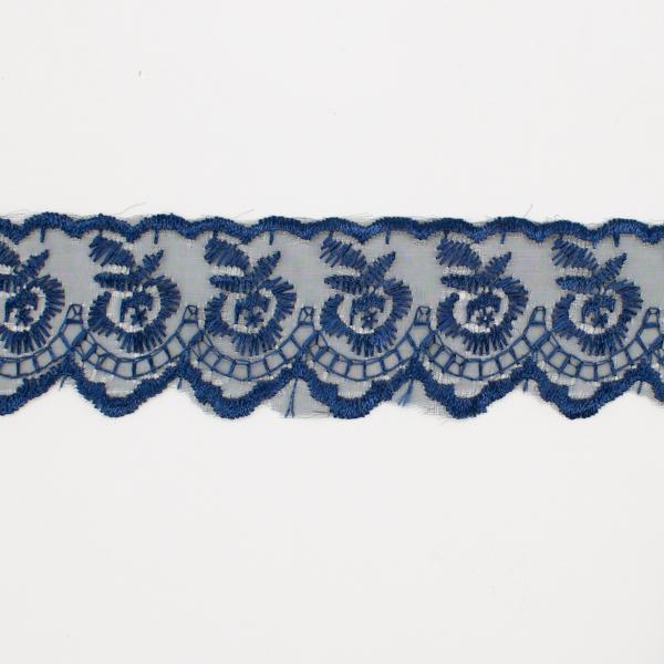 Embroidered Organza Lace Trim-4cm - Image 7