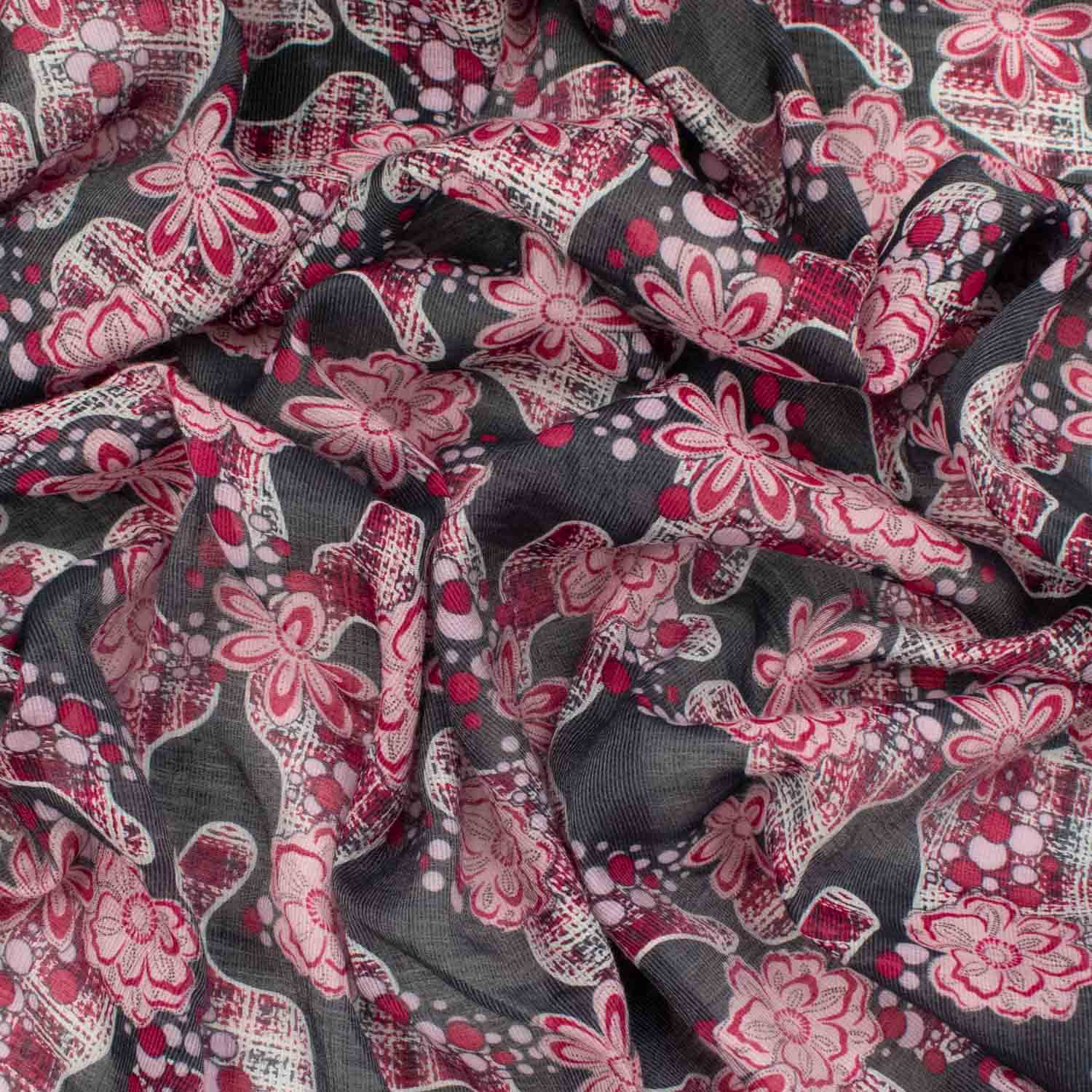 Laurenza Shimmer Printed Chiffon - Image 29